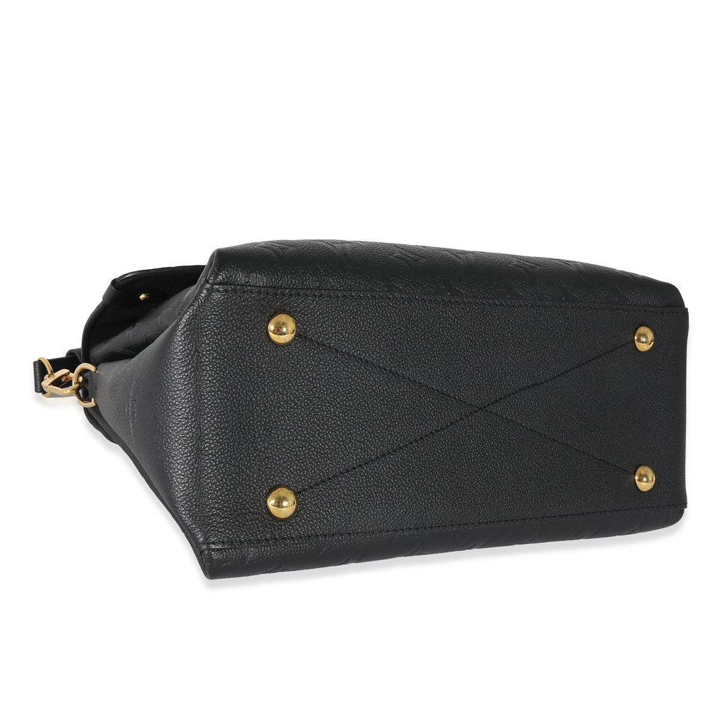 Louis Vuitton Louis Vuitton Black Monogram Empreinte Georges MM