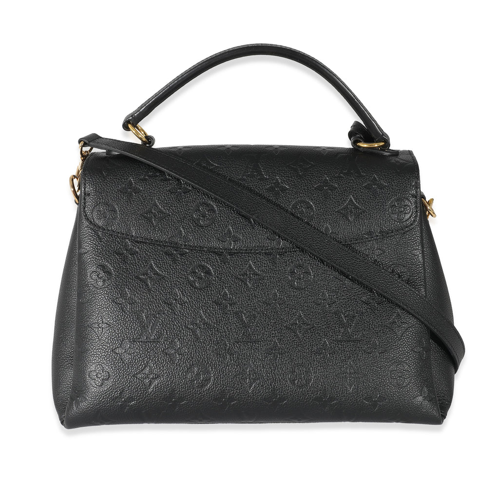 Louis Vuitton Louis Vuitton Black Monogram Empreinte Georges MM