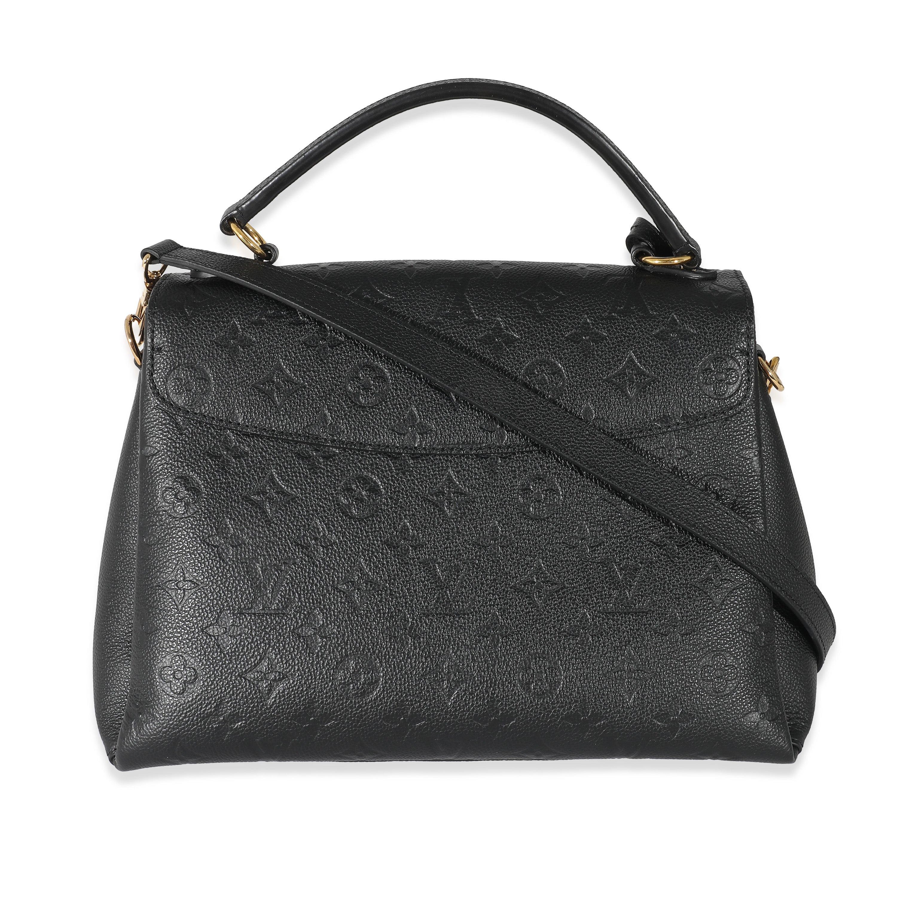 Louis Vuitton Louis Vuitton Black Monogram Empreinte Georges MM