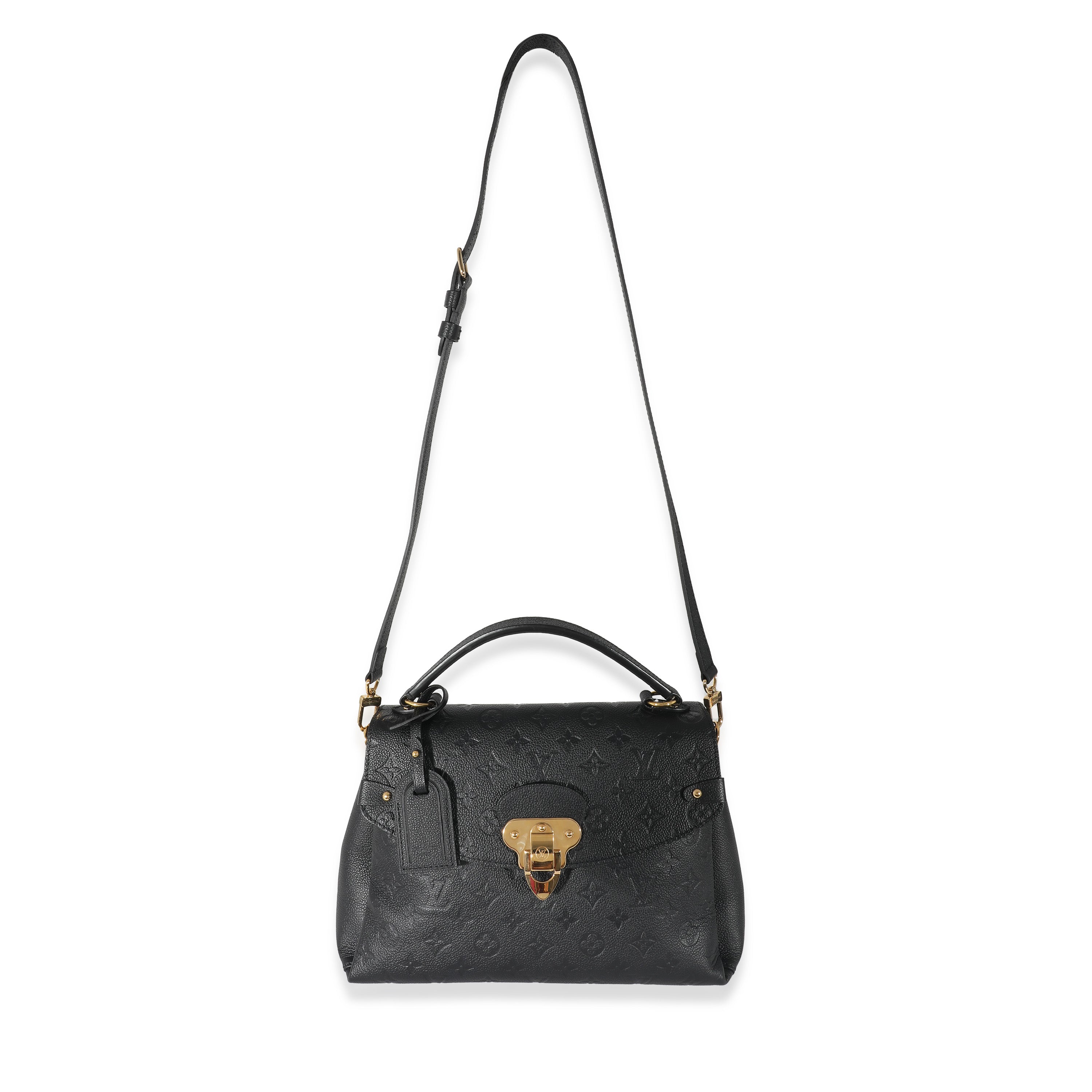 Louis Vuitton Louis Vuitton Black Monogram Empreinte Georges MM