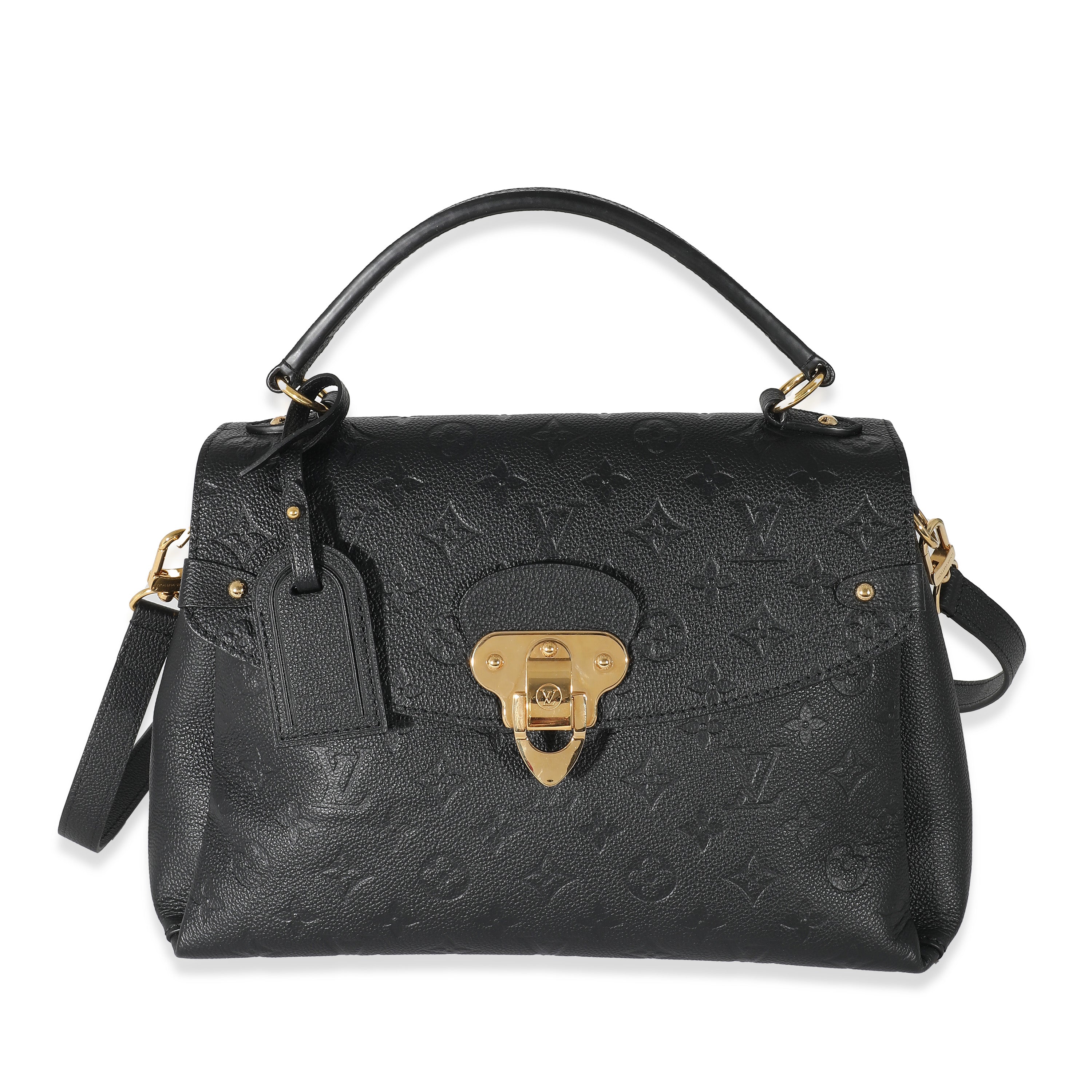 Louis Vuitton Louis Vuitton Black Monogram Empreinte Georges MM