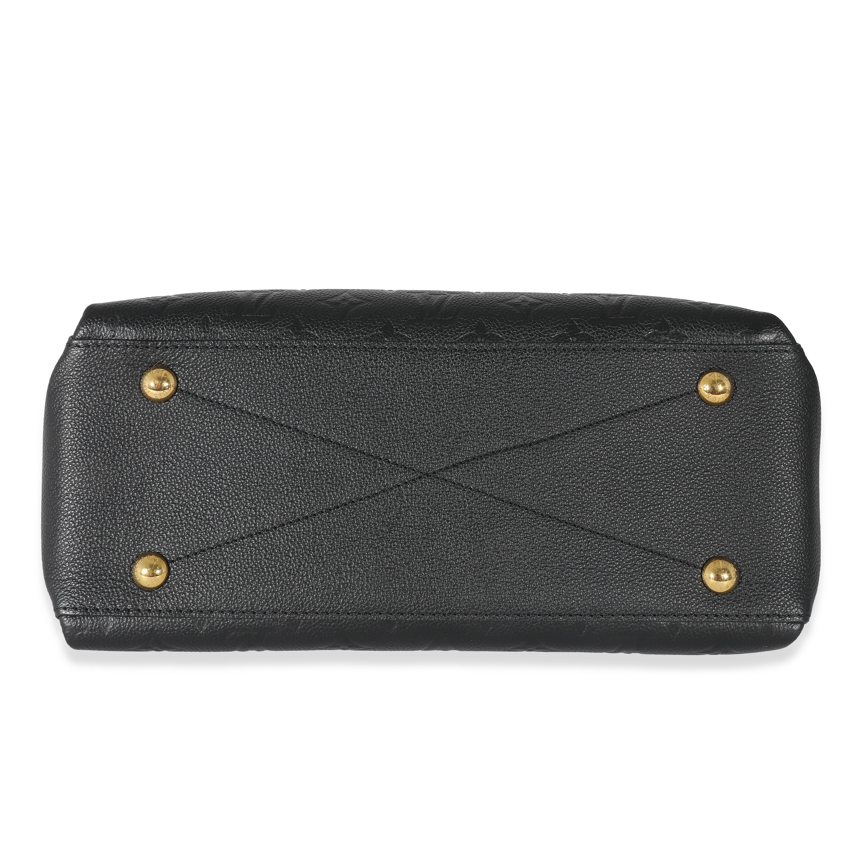 Louis Vuitton Louis Vuitton Black Monogram Empreinte Georges MM
