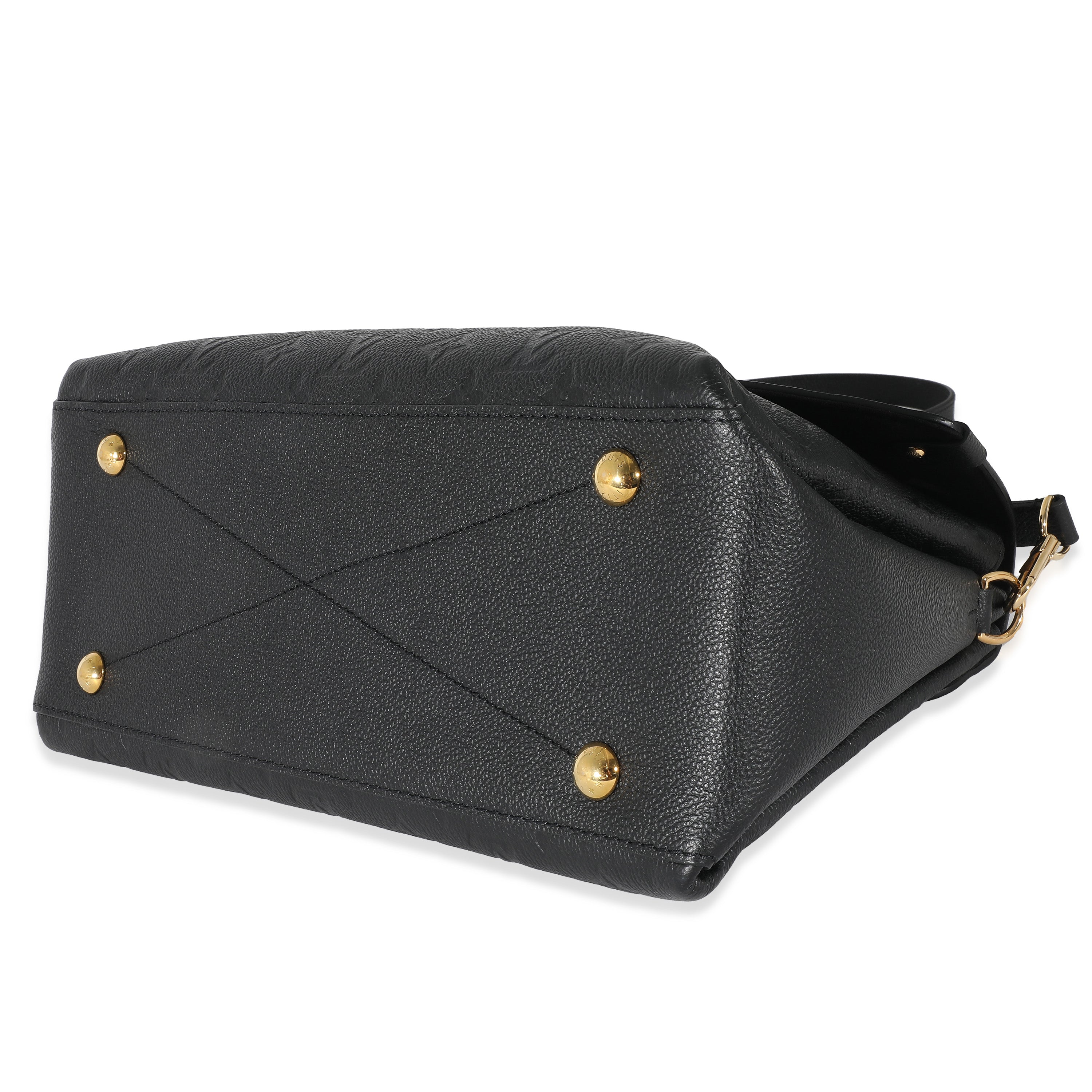 Louis Vuitton Louis Vuitton Black Monogram Empreinte Georges MM