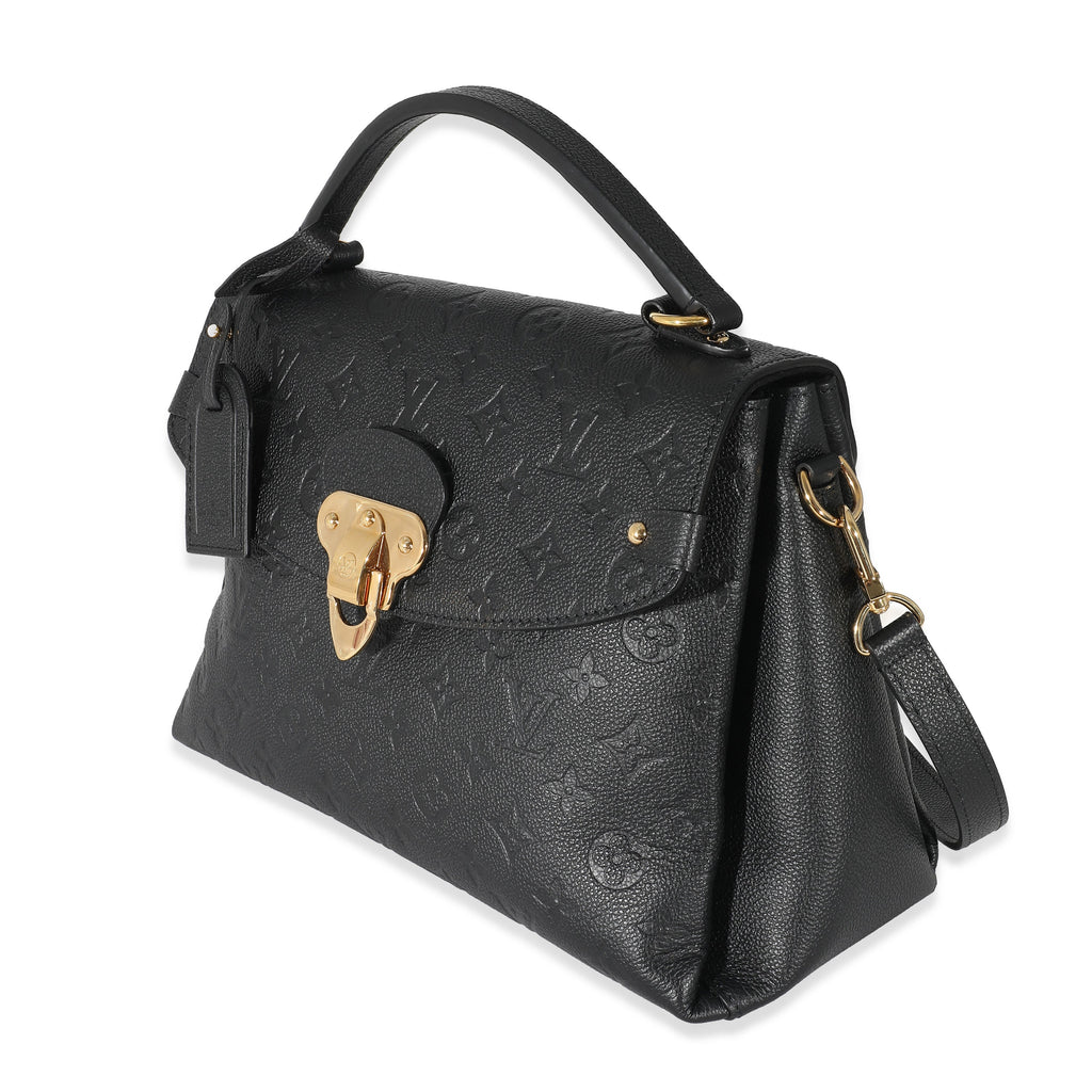 Louis Vuitton Louis Vuitton Black Monogram Empreinte Georges MM