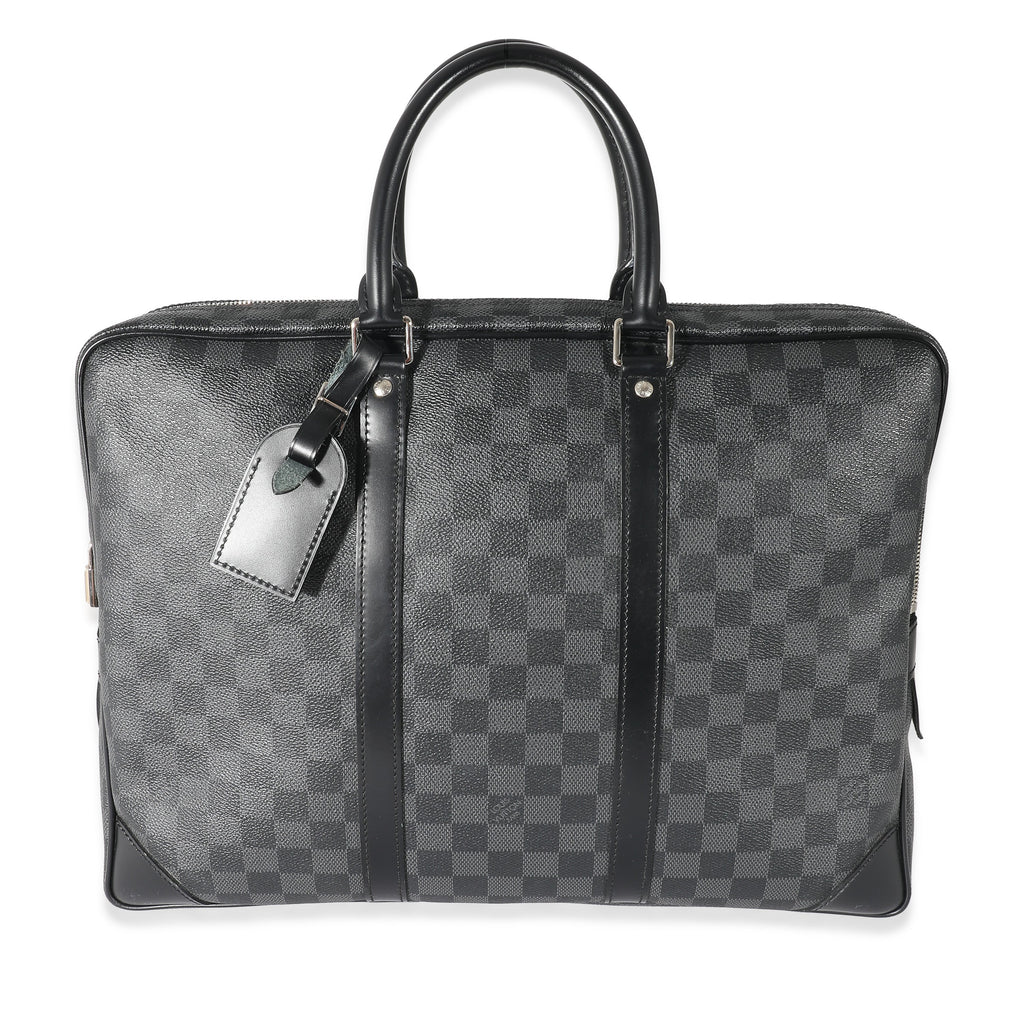 Louis Vuitton Louis Vuitton Damier Graphite Canvas Porte Documents Voyage