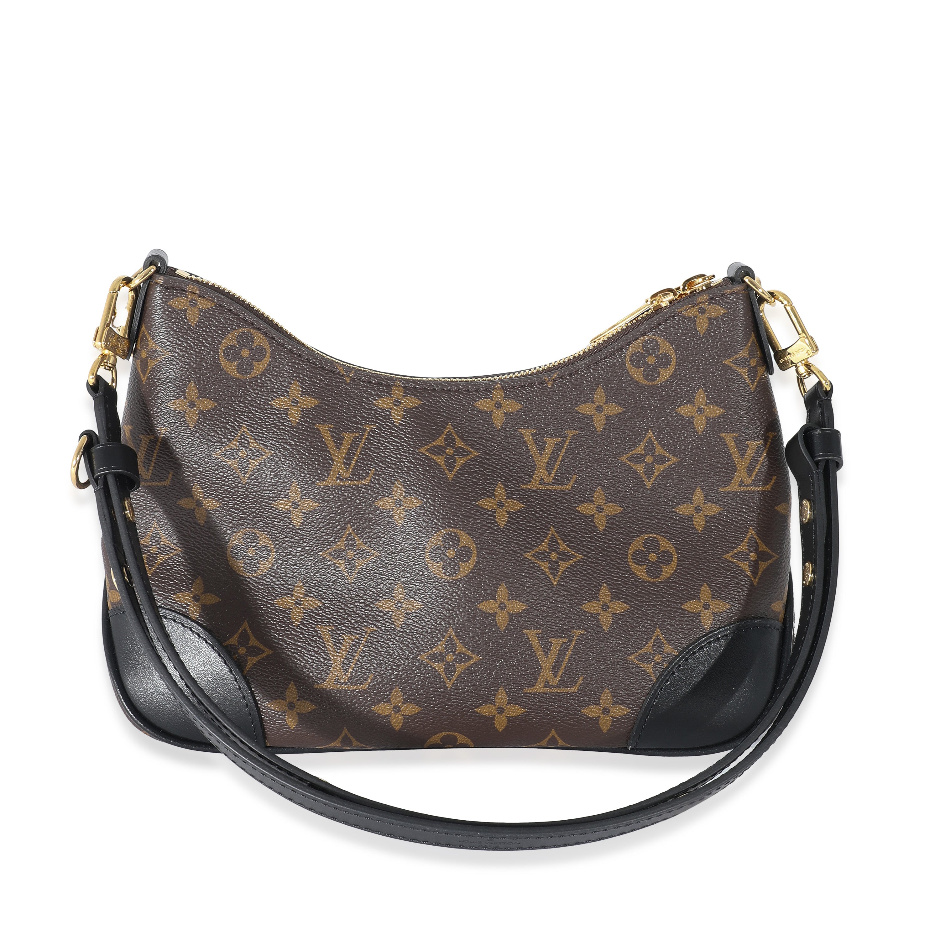 Louis Vuitton Louis Vuitton Black Monogram Canvas Boulogne NM