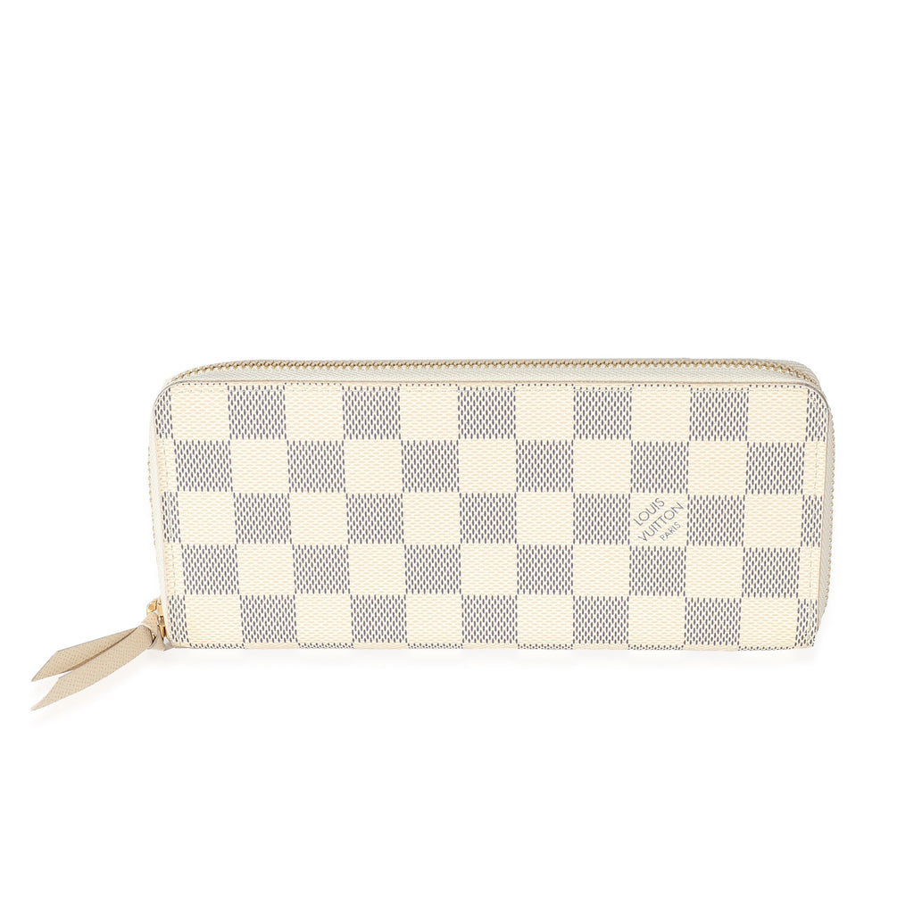Louis Vuitton Louis Vuitton Damier Azur Canvas Clémence Wallet