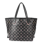 Louis Vuitton Louis Vuitton Black Pink Monogram Canvas Fall For You Neverfull MM