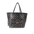 Louis Vuitton Louis Vuitton Black Pink Monogram Canvas Fall For You Neverfull MM
