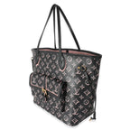 Louis Vuitton Louis Vuitton Black Pink Monogram Canvas Fall For You Neverfull MM