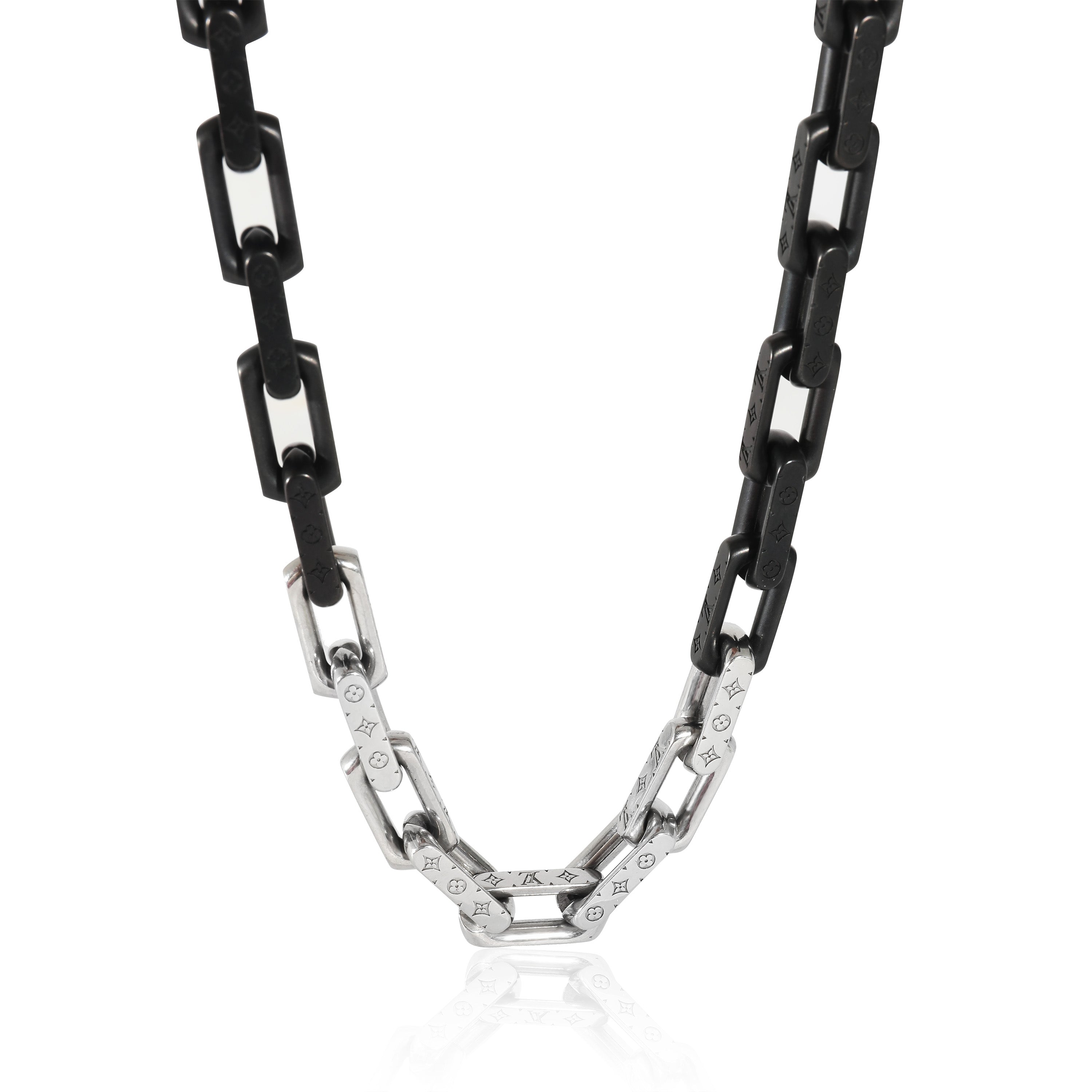 Louis Vuitton Louis Vuitton Monogram Chain Necklace in Base Metal