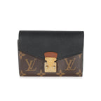 Louis Vuitton Louis Vuitton Black Monogram Pallas Compact Wallet NM