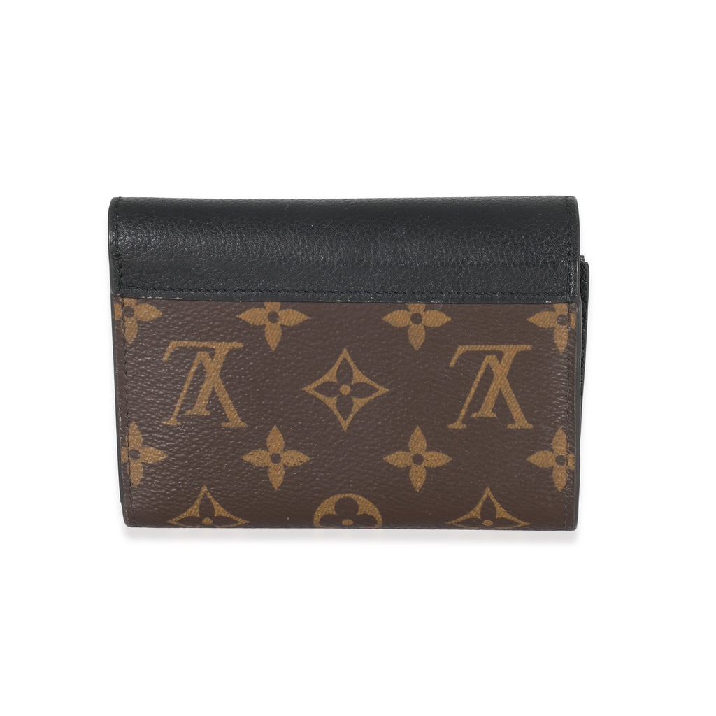 Louis Vuitton Louis Vuitton Black Monogram Pallas Compact Wallet NM