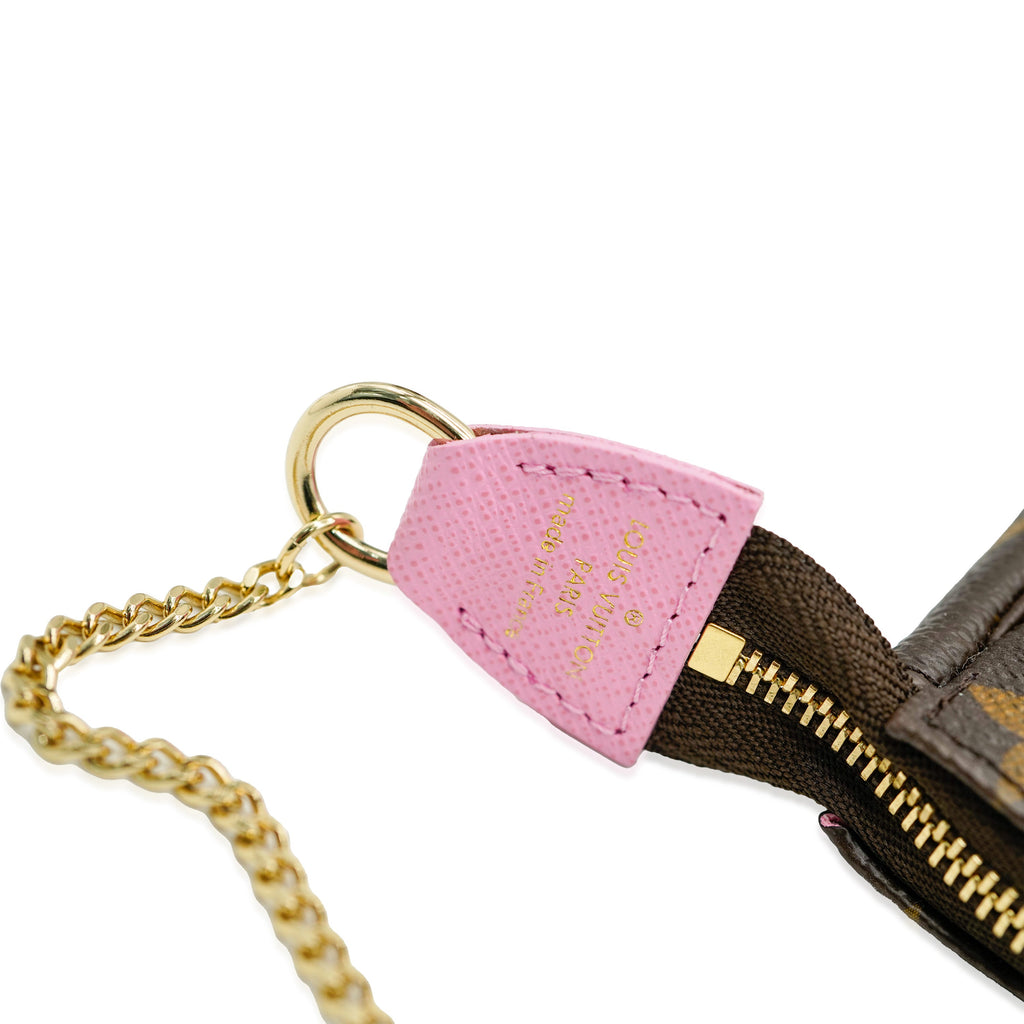 Louis Vuitton Louis Vuitton Monogram Canvas Christmas Animation Paris Mini Pochette Accessoire