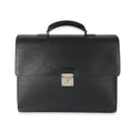Louis Vuitton Louis Vuitton Black Epi Robusto 2 Compartment Briefcase