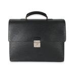 Louis Vuitton Louis Vuitton Black Epi Robusto 2 Compartment Briefcase