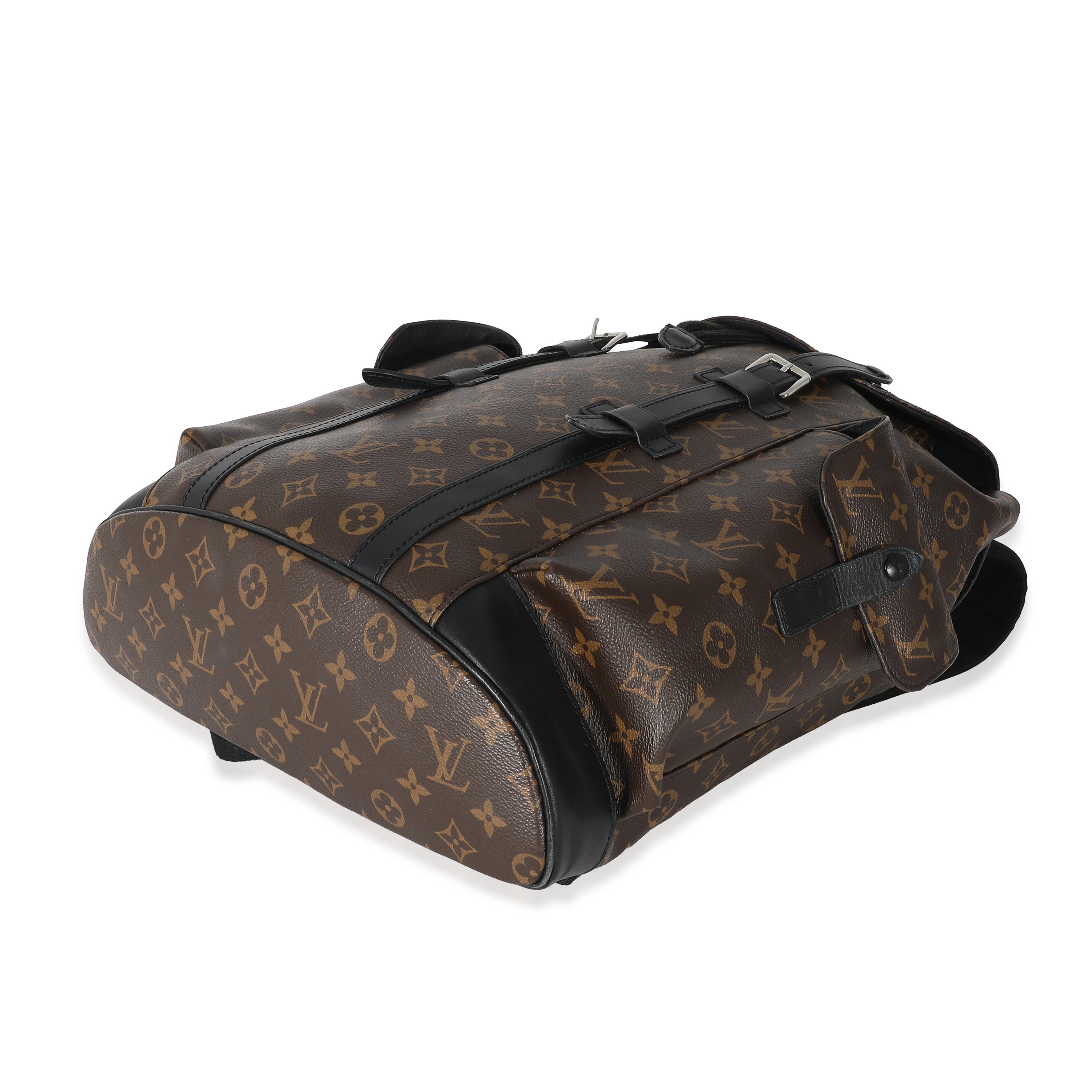 Louis Vuitton Louis Vuitton Monogram Canvas Macassar Christopher Backpack