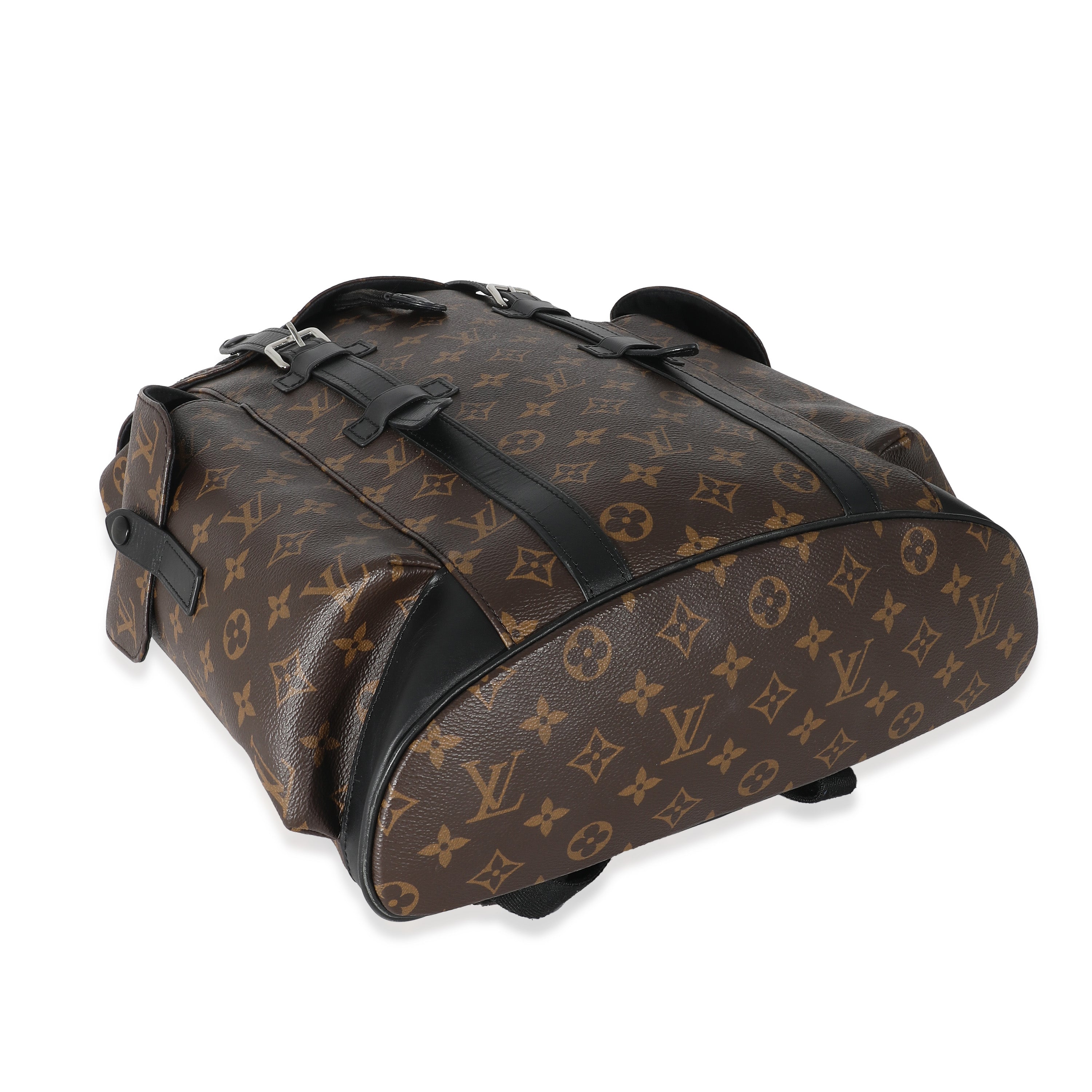 Louis Vuitton Louis Vuitton Monogram Canvas Macassar Christopher Backpack