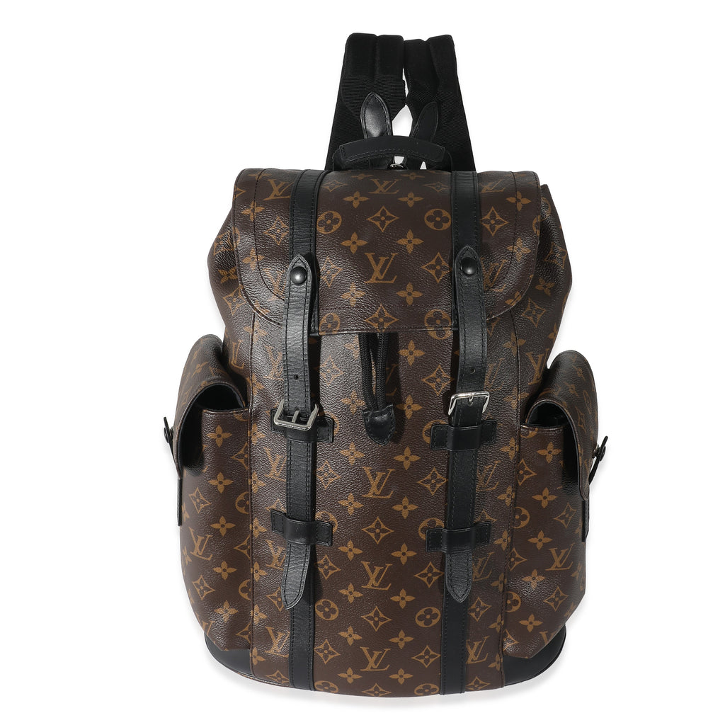 Louis Vuitton Louis Vuitton Monogram Canvas Macassar Christopher Backpack