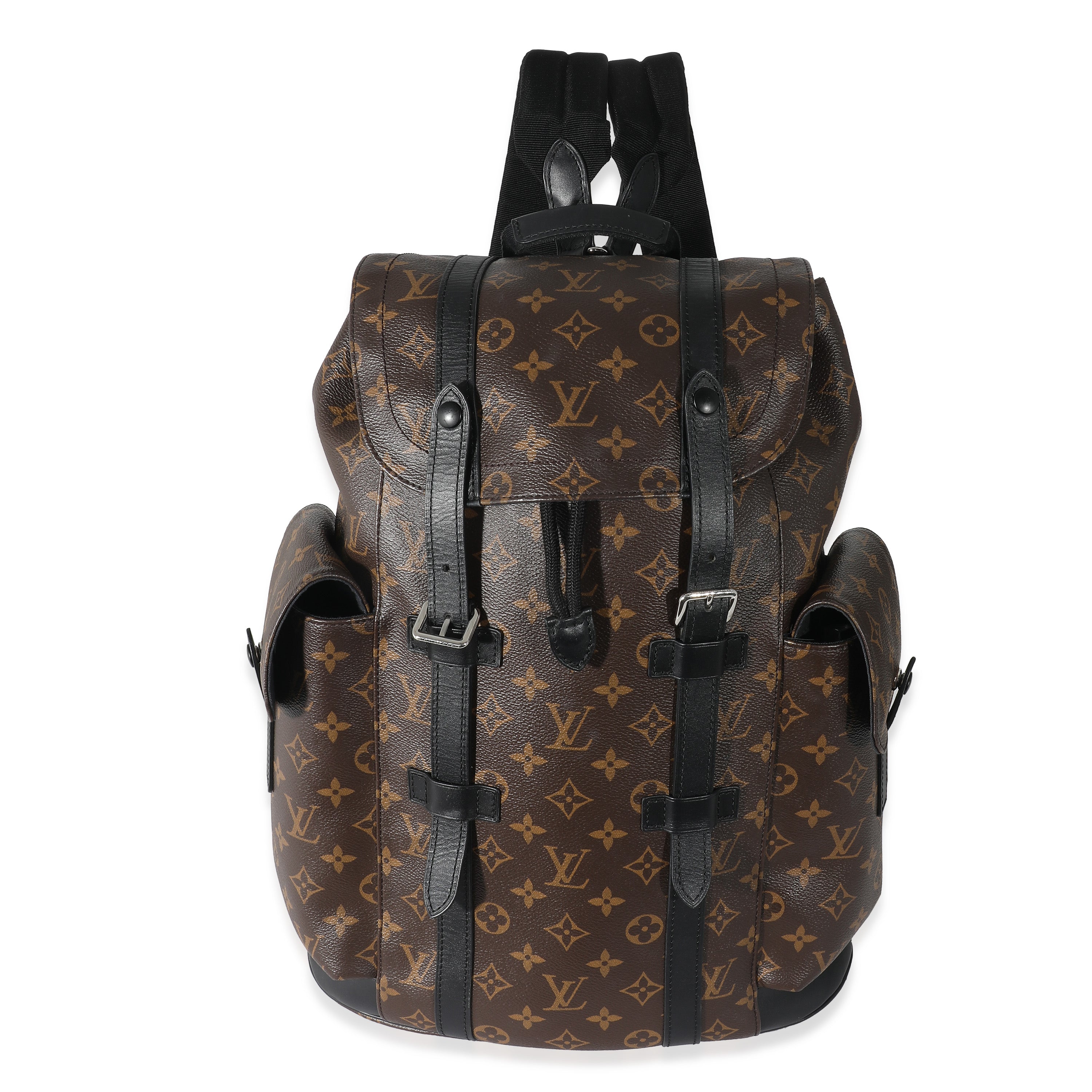 Louis Vuitton Louis Vuitton Monogram Canvas Macassar Christopher Backpack
