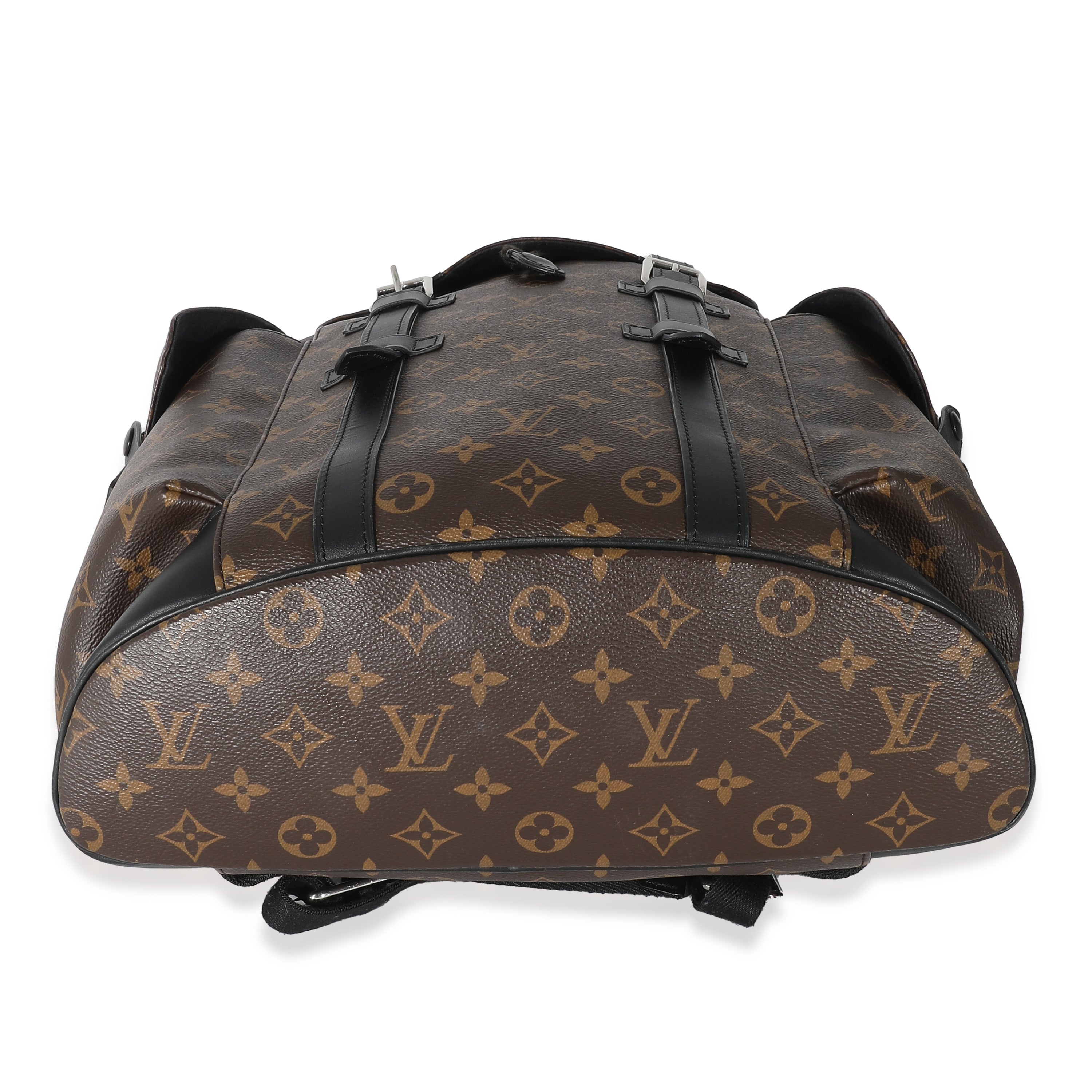 Louis Vuitton Louis Vuitton Monogram Canvas Macassar Christopher Backpack