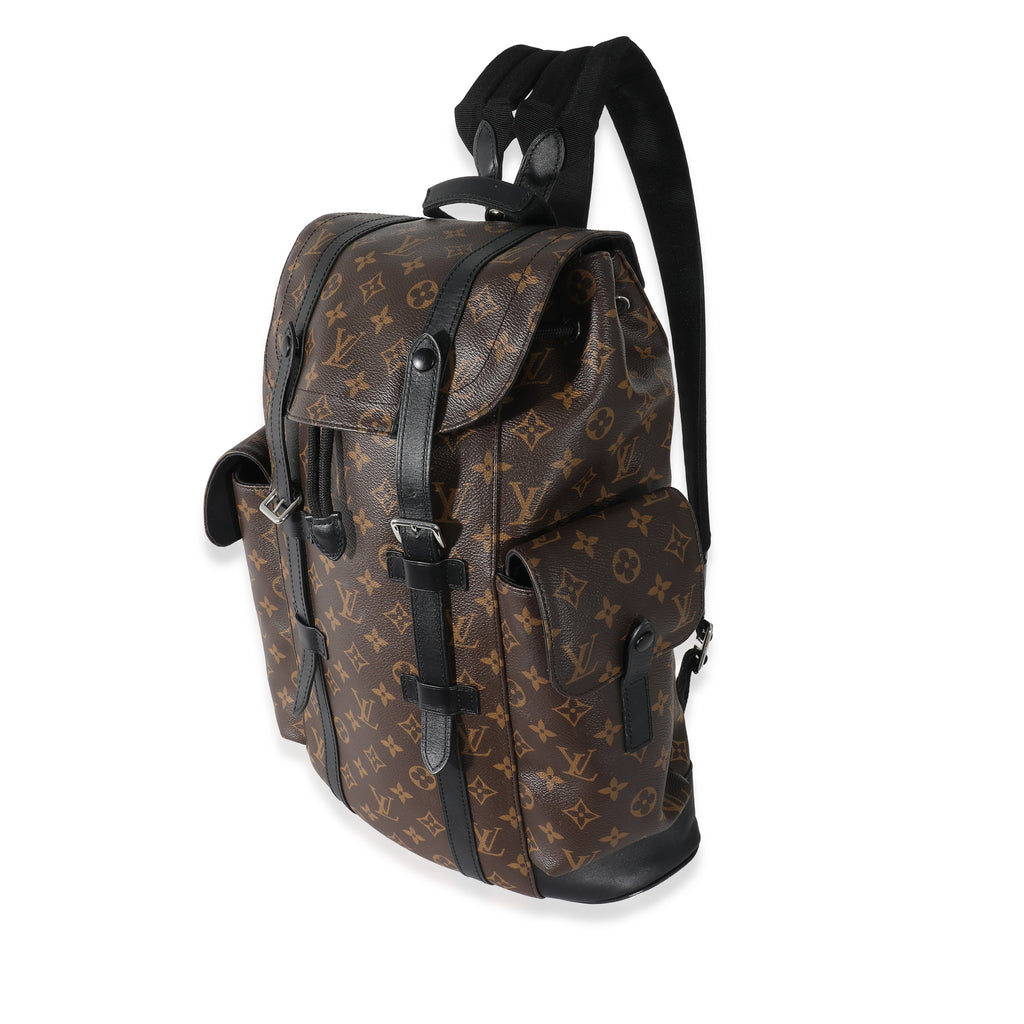 Louis Vuitton Louis Vuitton Monogram Canvas Macassar Christopher Backpack