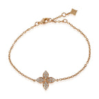Louis Vuitton Idylle Blossom Bracelet in 18K Rose Gold 0.2 CTW