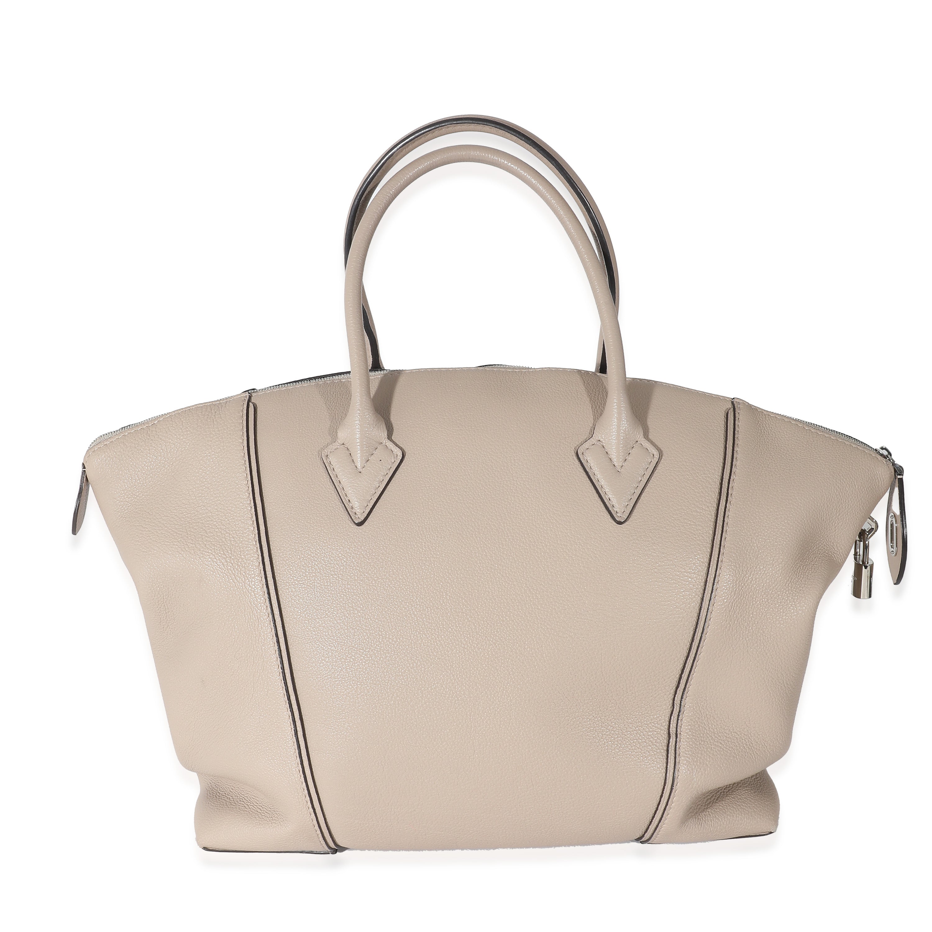 Louis Vuitton Galet Veau Cachemire Soft Lockit MM