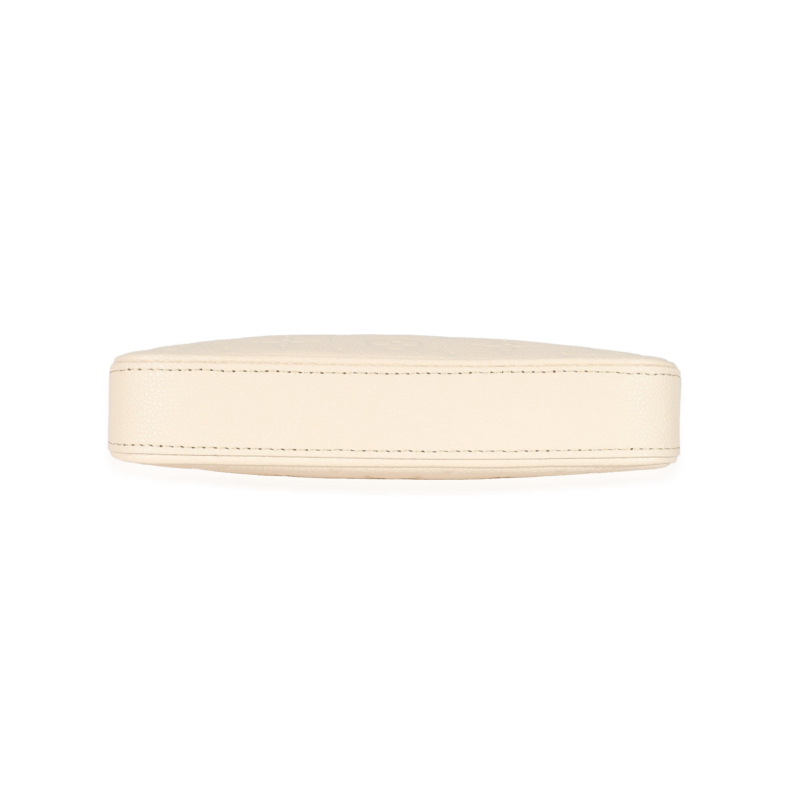Louis Vuitton Louis Vuitton Cream Monogram Empreinte Easy Pouch On Strap