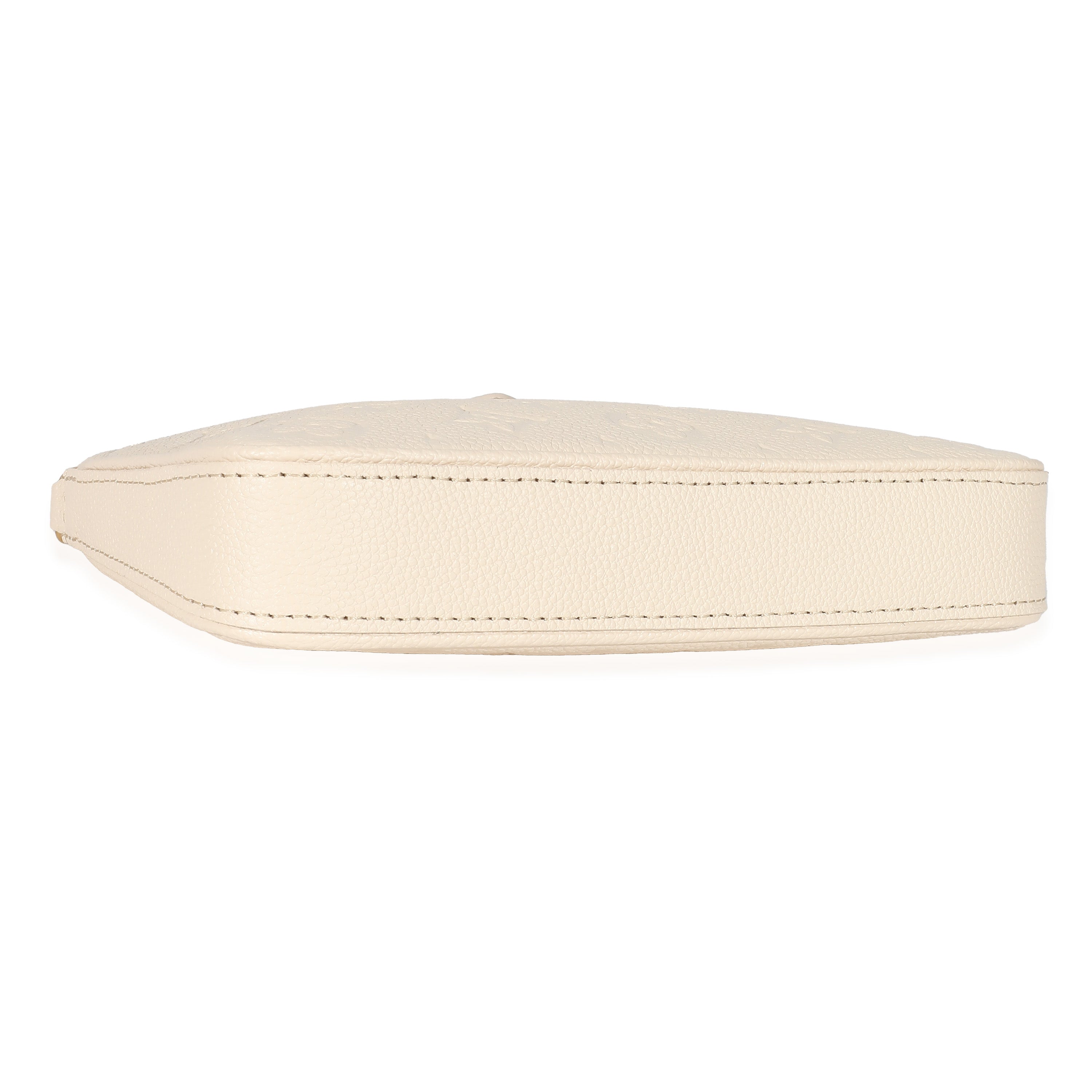Louis Vuitton Louis Vuitton Cream Monogram Empreinte Easy Pouch On Strap