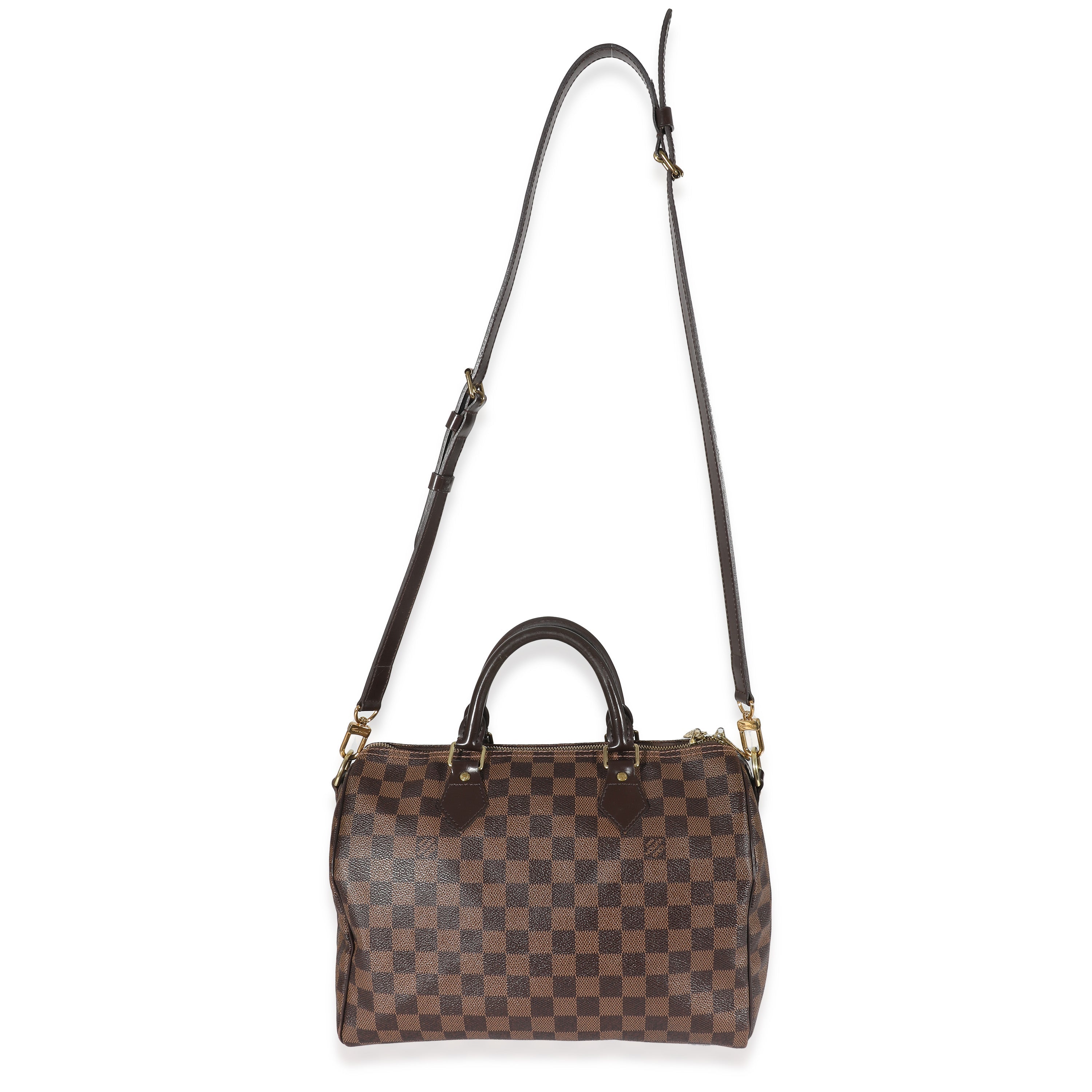 Louis Vuitton Louis Vuitton Damier Ebene Canvas Speedy Bandouliere 30