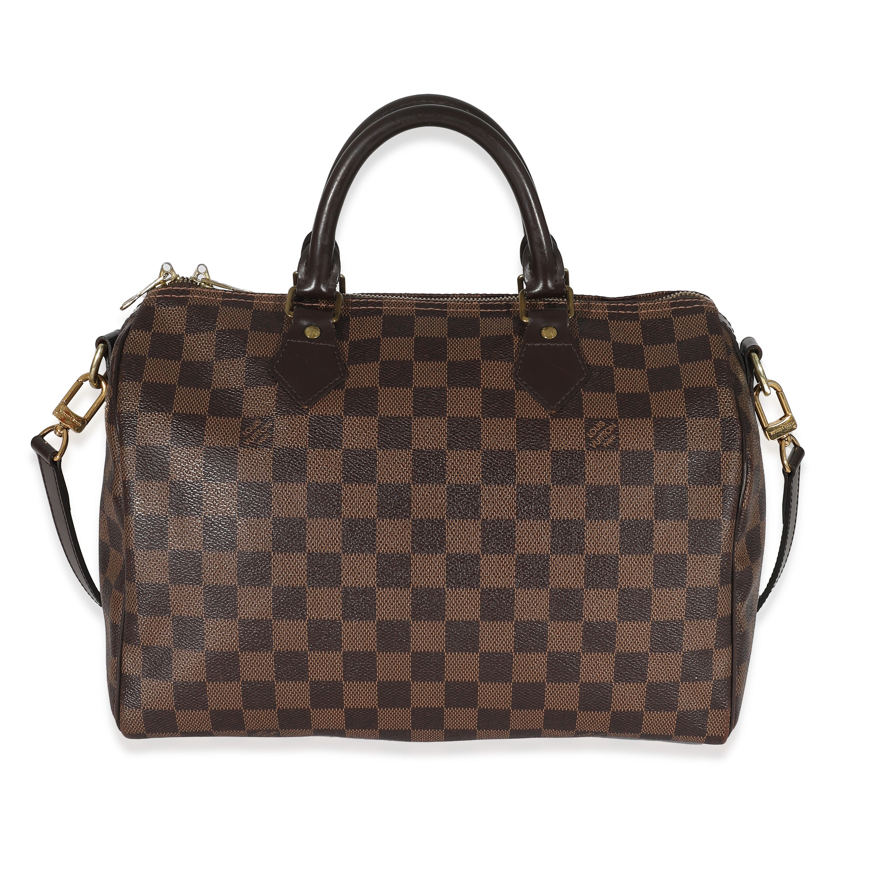 Louis Vuitton Louis Vuitton Damier Ebene Canvas Speedy Bandouliere 30