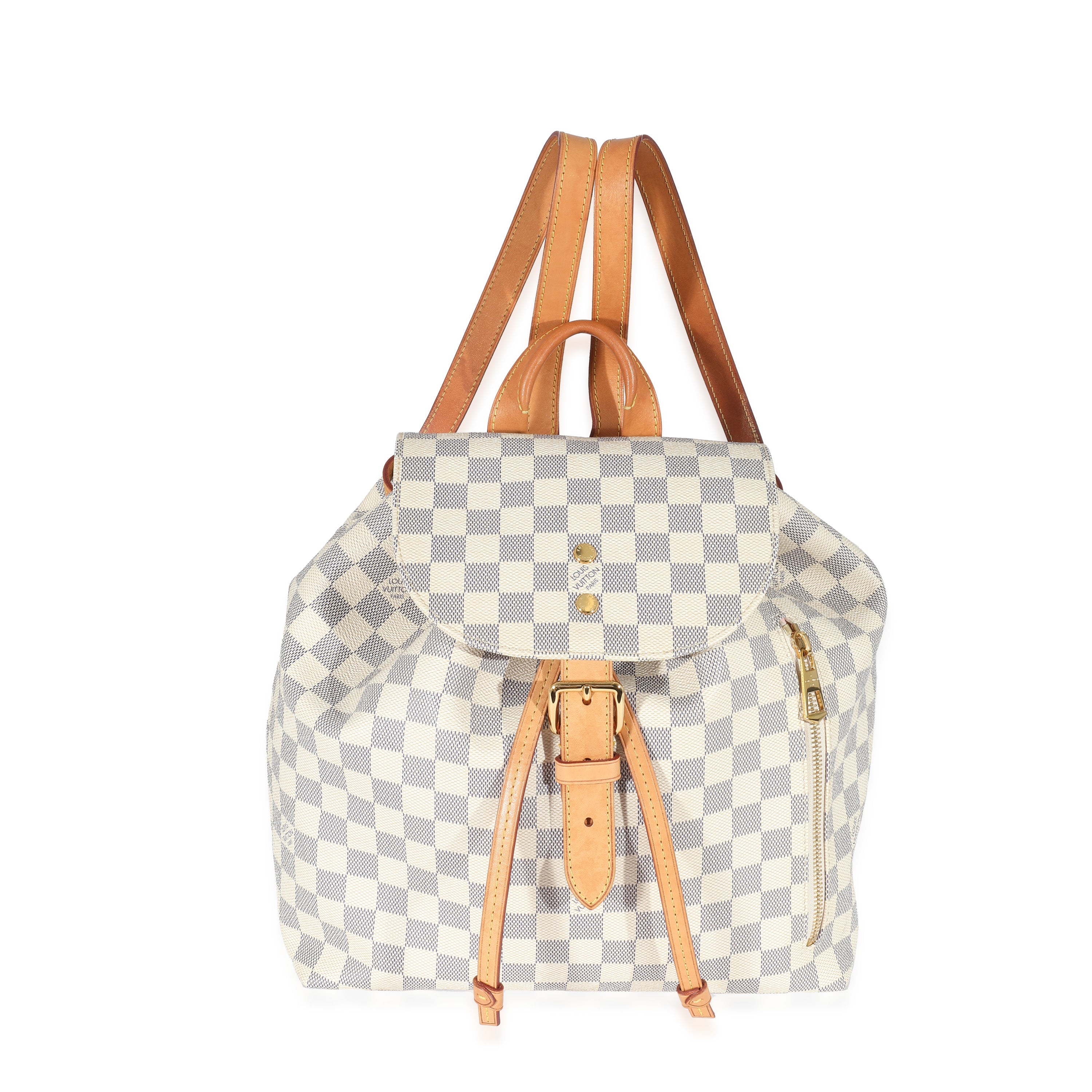 Louis Vuitton Louis Vuitton Damier Azur Canvas Sperone Backpack