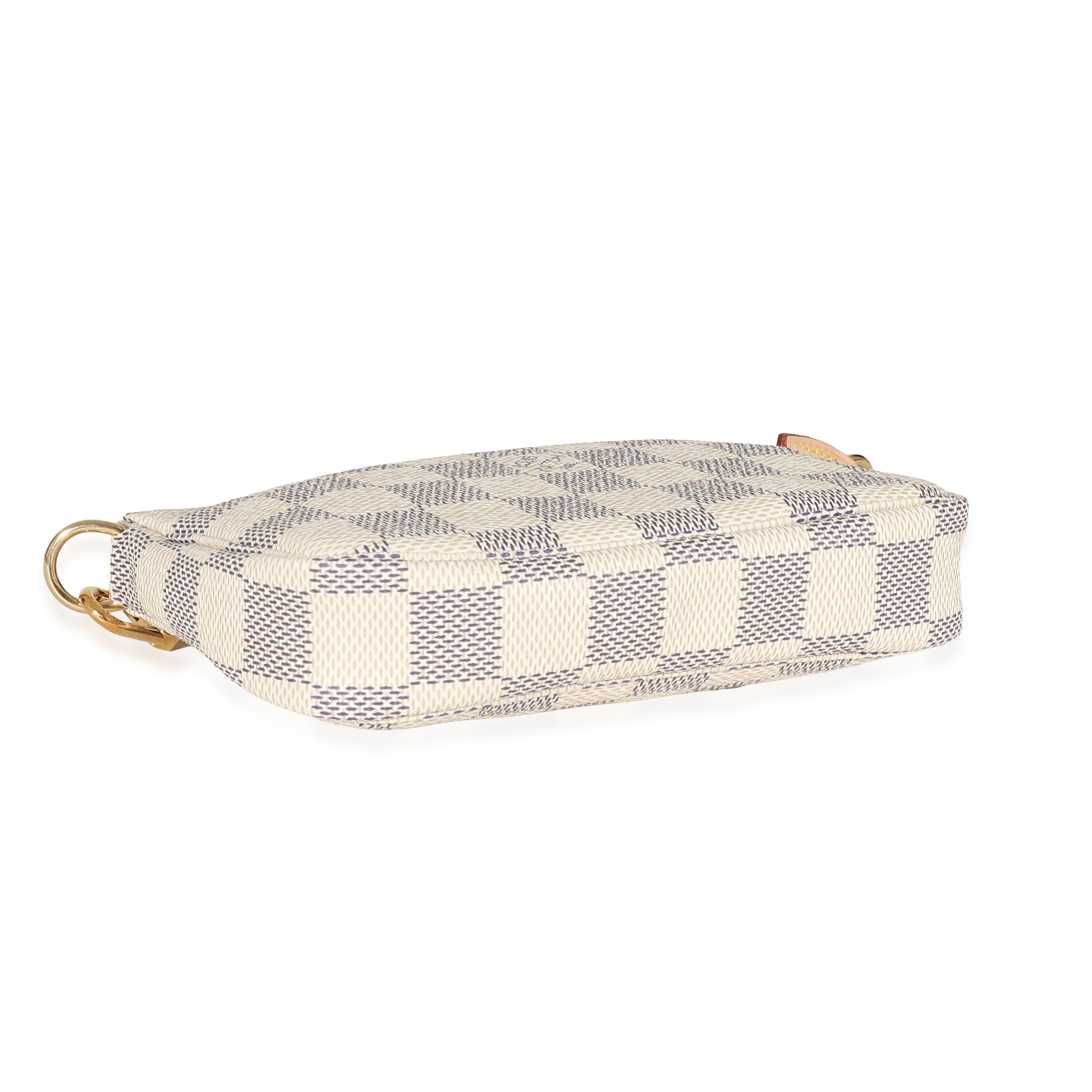 Louis Vuitton Louis Vuitton Damier Azur Canvas Mini Pochette Accessoires