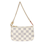 Louis Vuitton Louis Vuitton Damier Azur Canvas Mini Pochette Accessoires