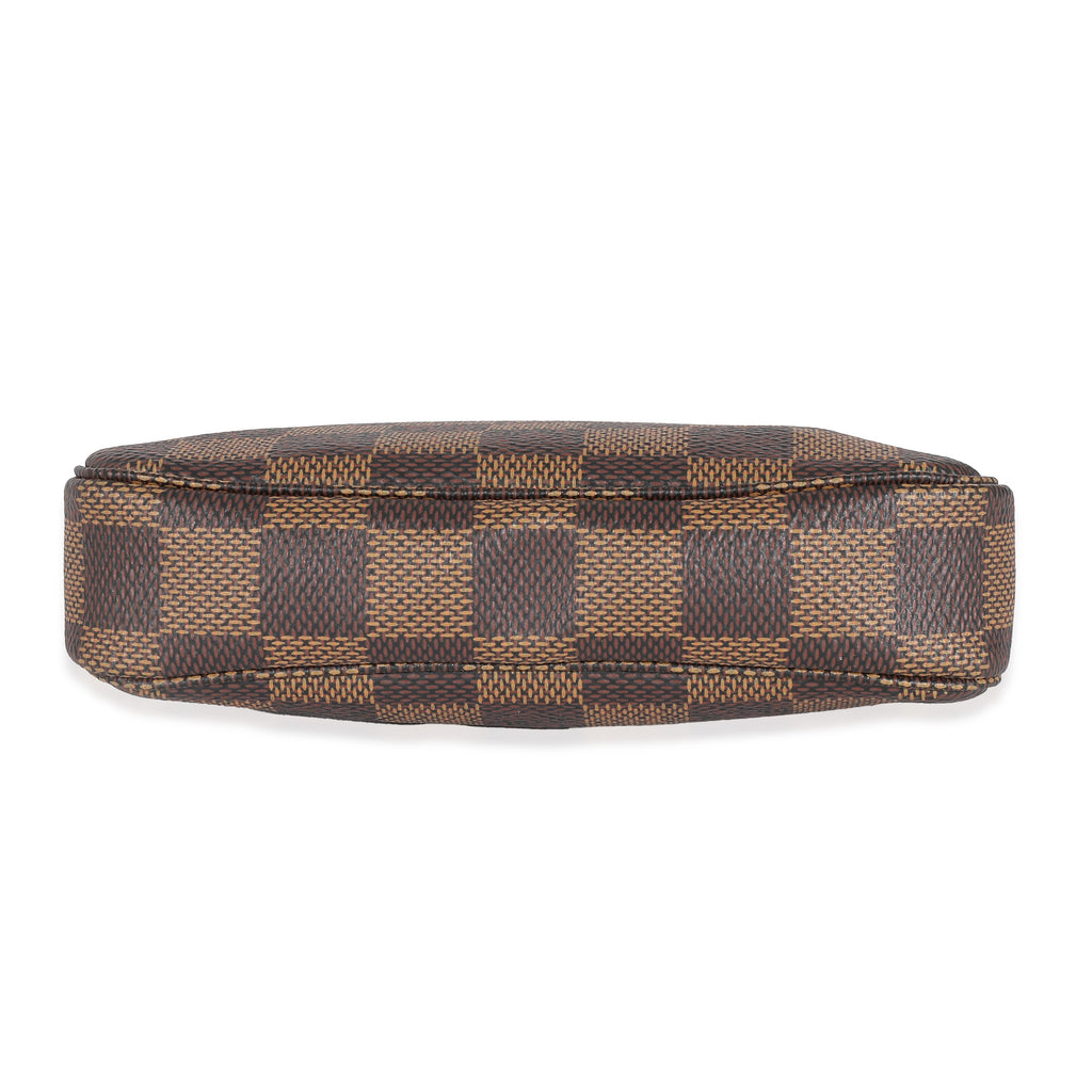 Louis Vuitton Louis Vuitton Damier Ebene Canvas Mini Pochette Accessoires