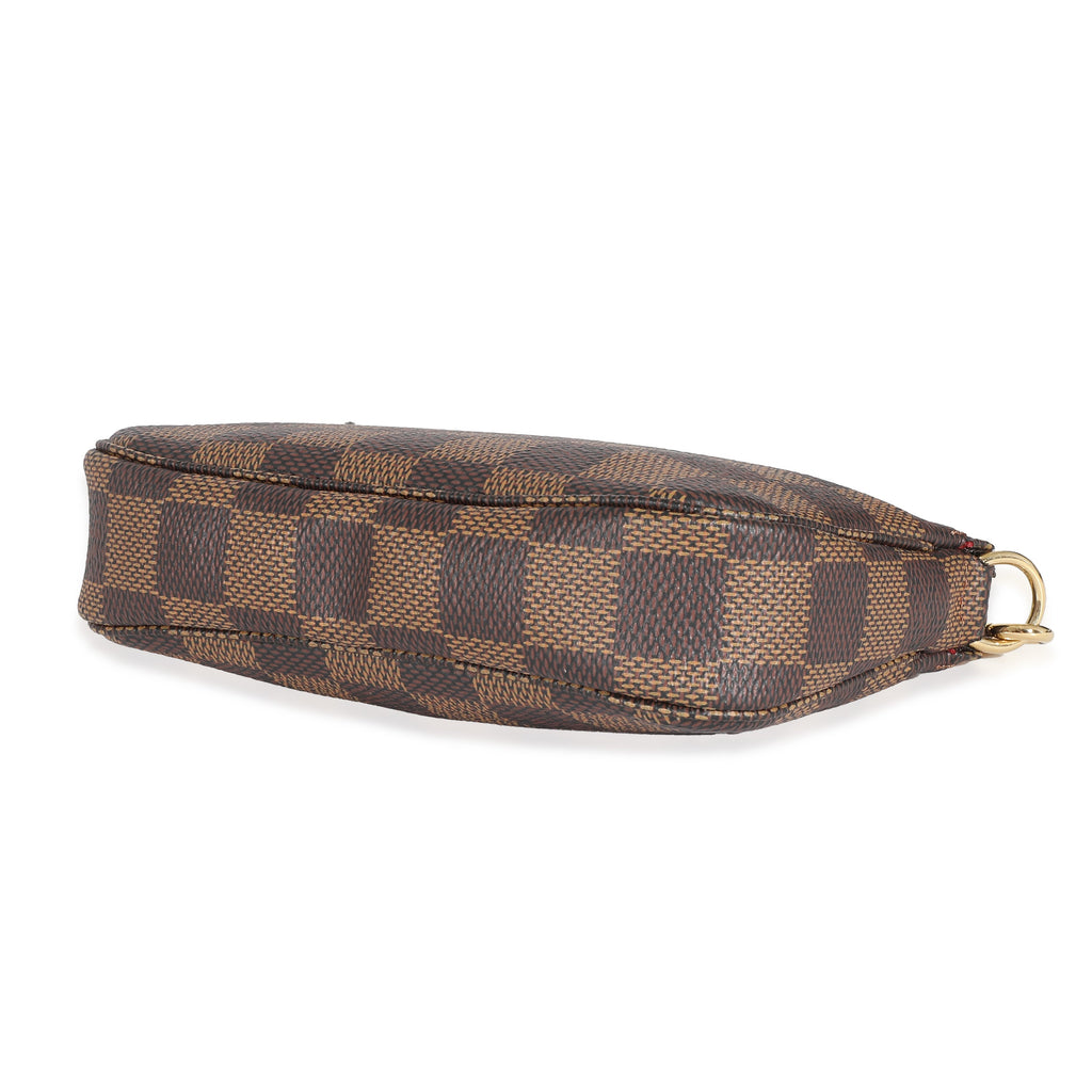 Louis Vuitton Louis Vuitton Damier Ebene Canvas Mini Pochette Accessoires