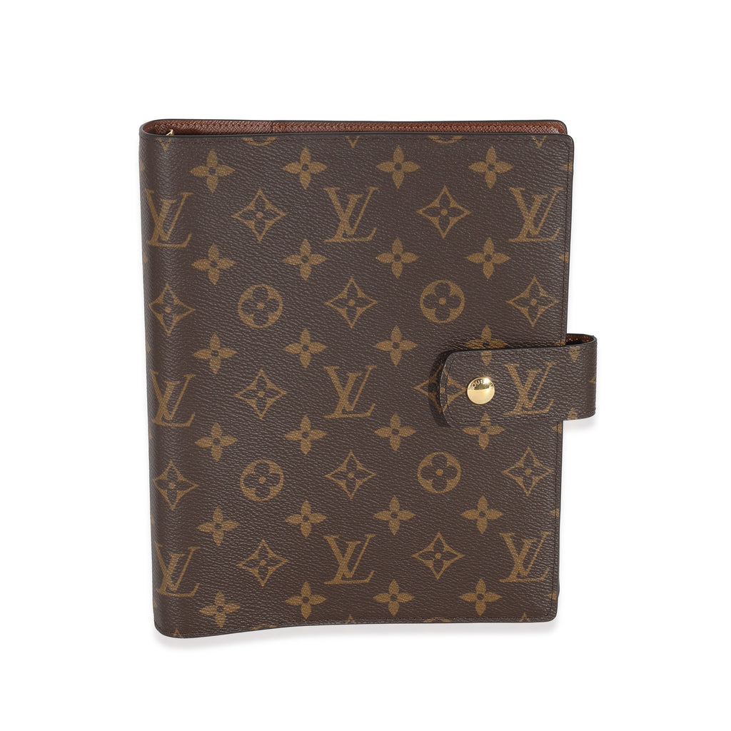 Louis Vuitton Louis Vuitton Monogram Canvas Large Ring Agenda Cover