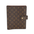 Louis Vuitton Louis Vuitton Monogram Canvas Large Ring Agenda Cover
