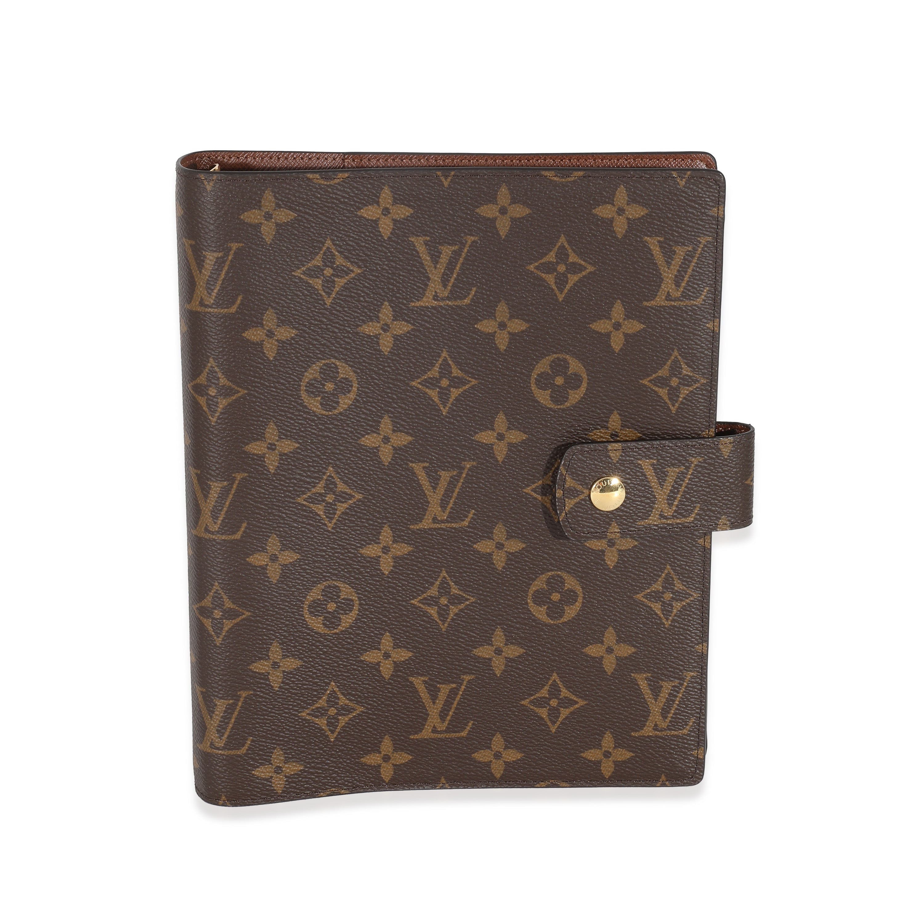 Louis Vuitton Louis Vuitton Monogram Canvas Large Ring Agenda Cover