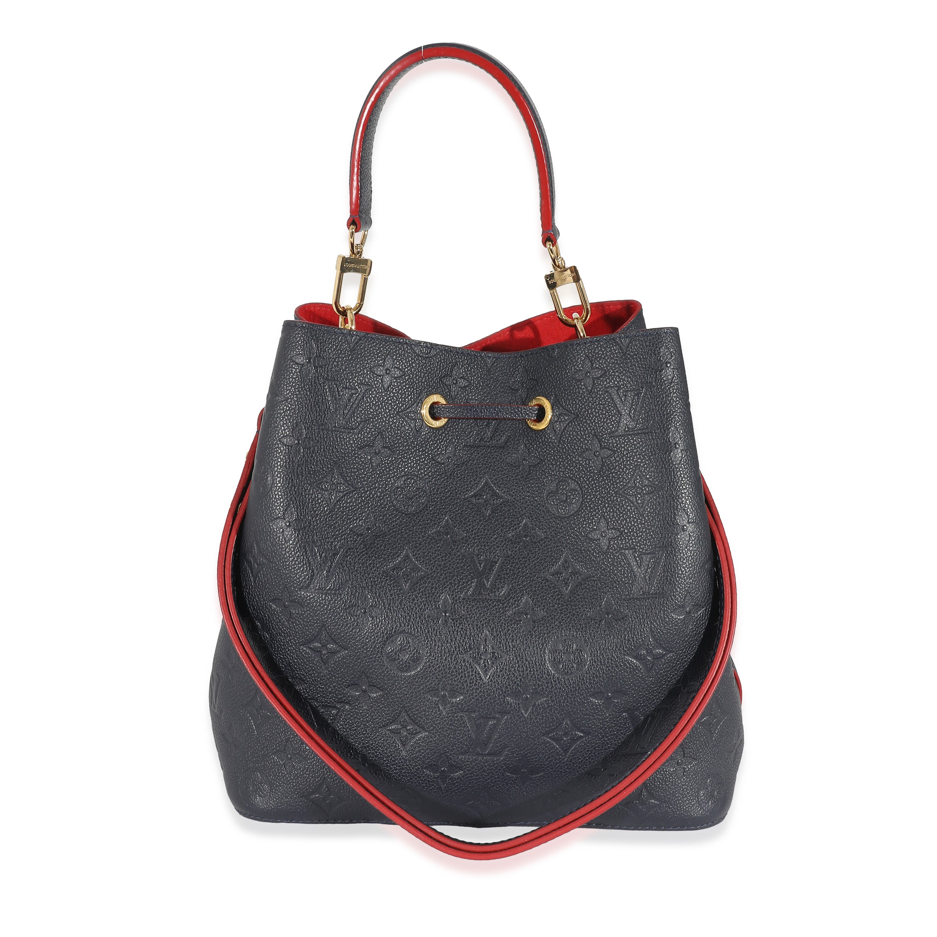 Louis Vuitton Louis Vuitton Marine Rouge Monogram Empreinte NéoNoé MM