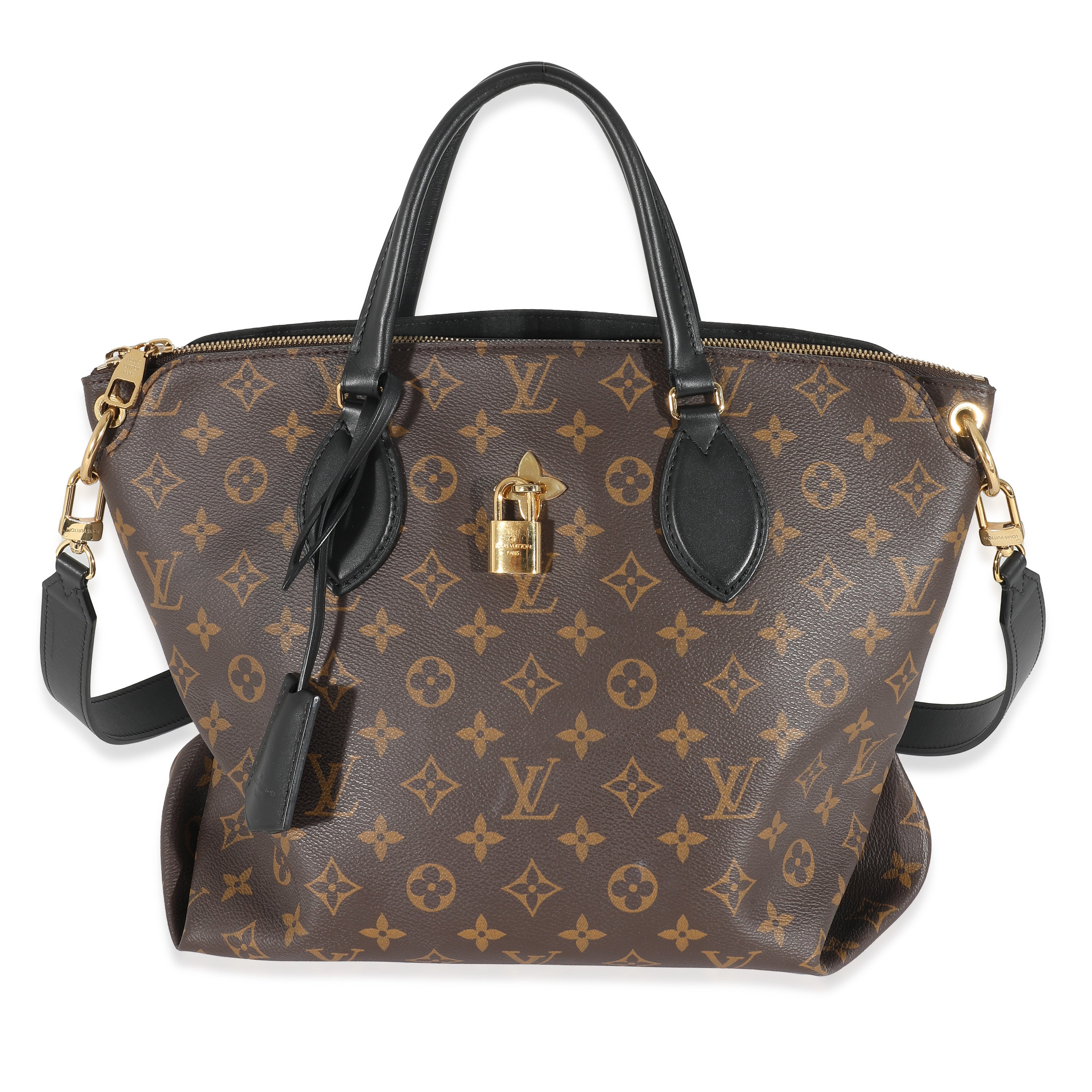 Louis Vuitton Monogram Canvas Flower Zipped Tote