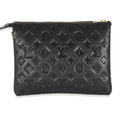 Louis Vuitton Louis Vuitton Black Puffy Lambskin Coussin PM