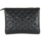 Louis Vuitton Louis Vuitton Black Puffy Lambskin Coussin PM