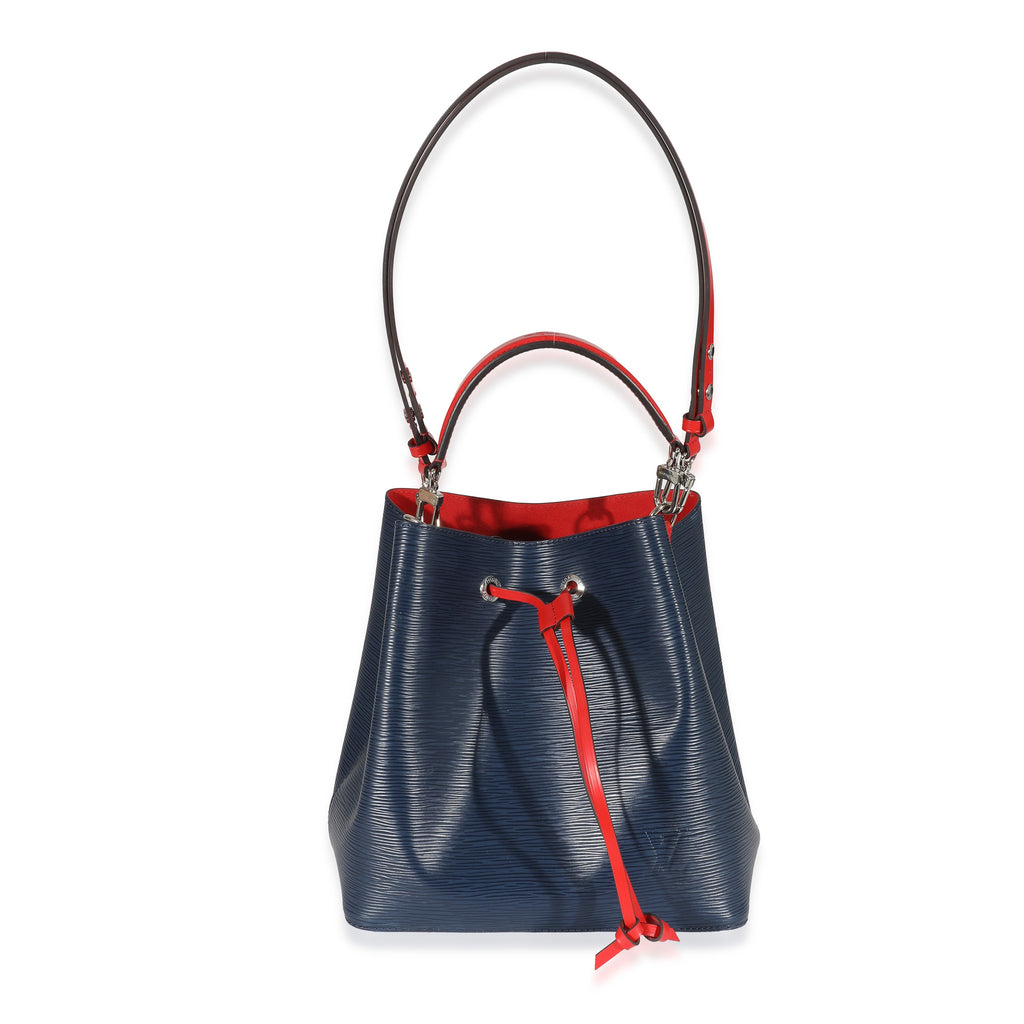 Louis Vuitton Louis Vuitton Coquelicot Indigo Epi NéoNoé MM
