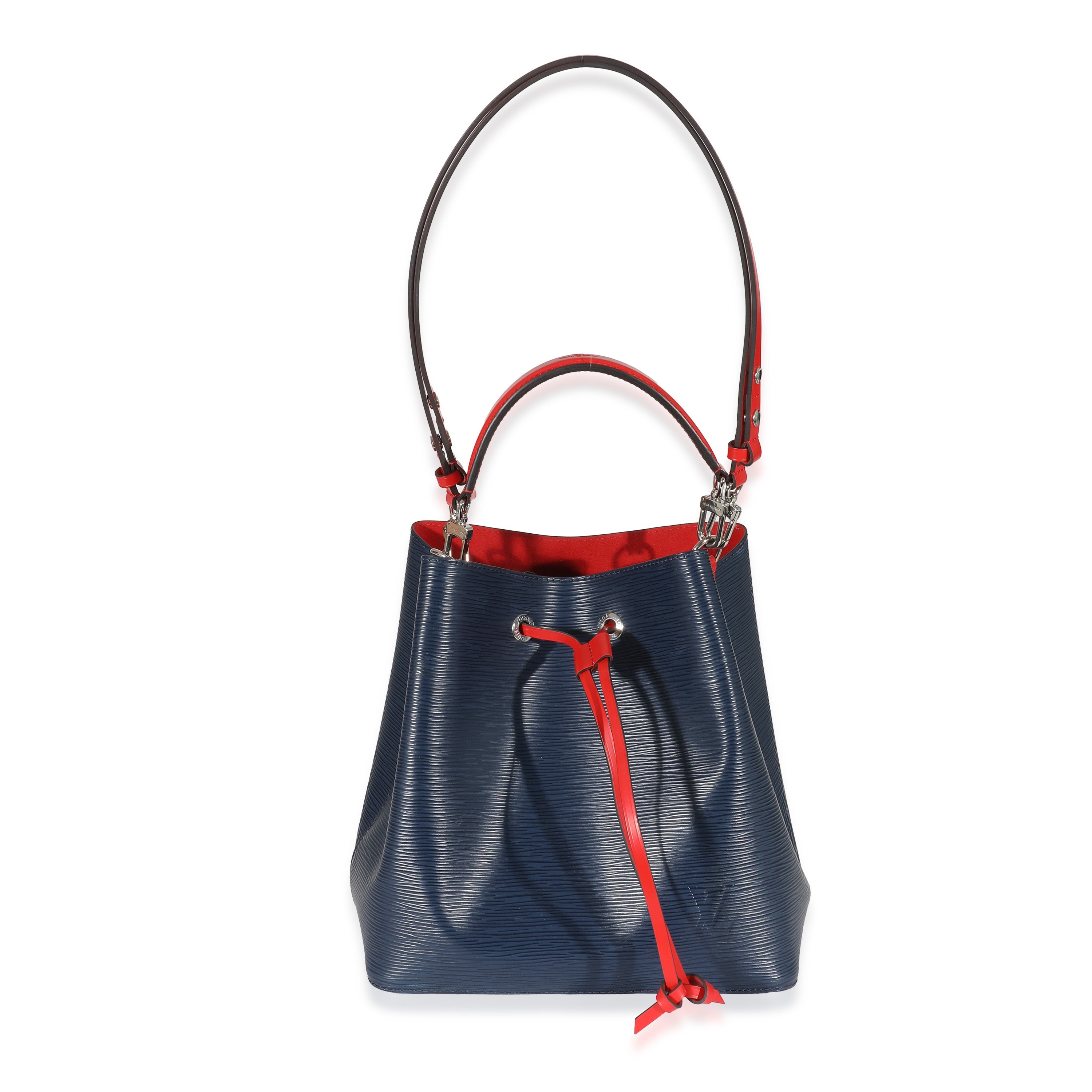Louis Vuitton Louis Vuitton Coquelicot Indigo Epi NéoNoé MM