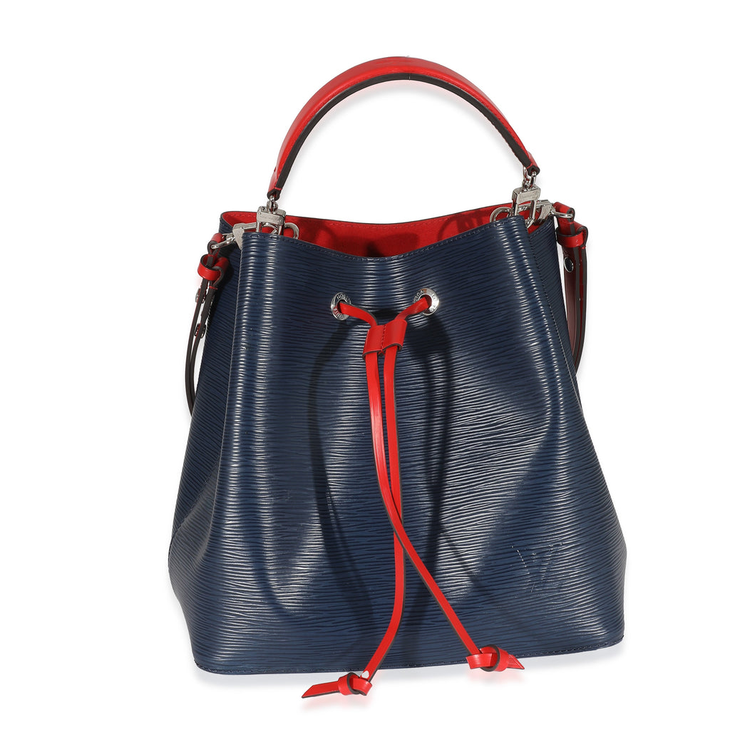 Louis Vuitton Louis Vuitton Coquelicot Indigo Epi NéoNoé MM