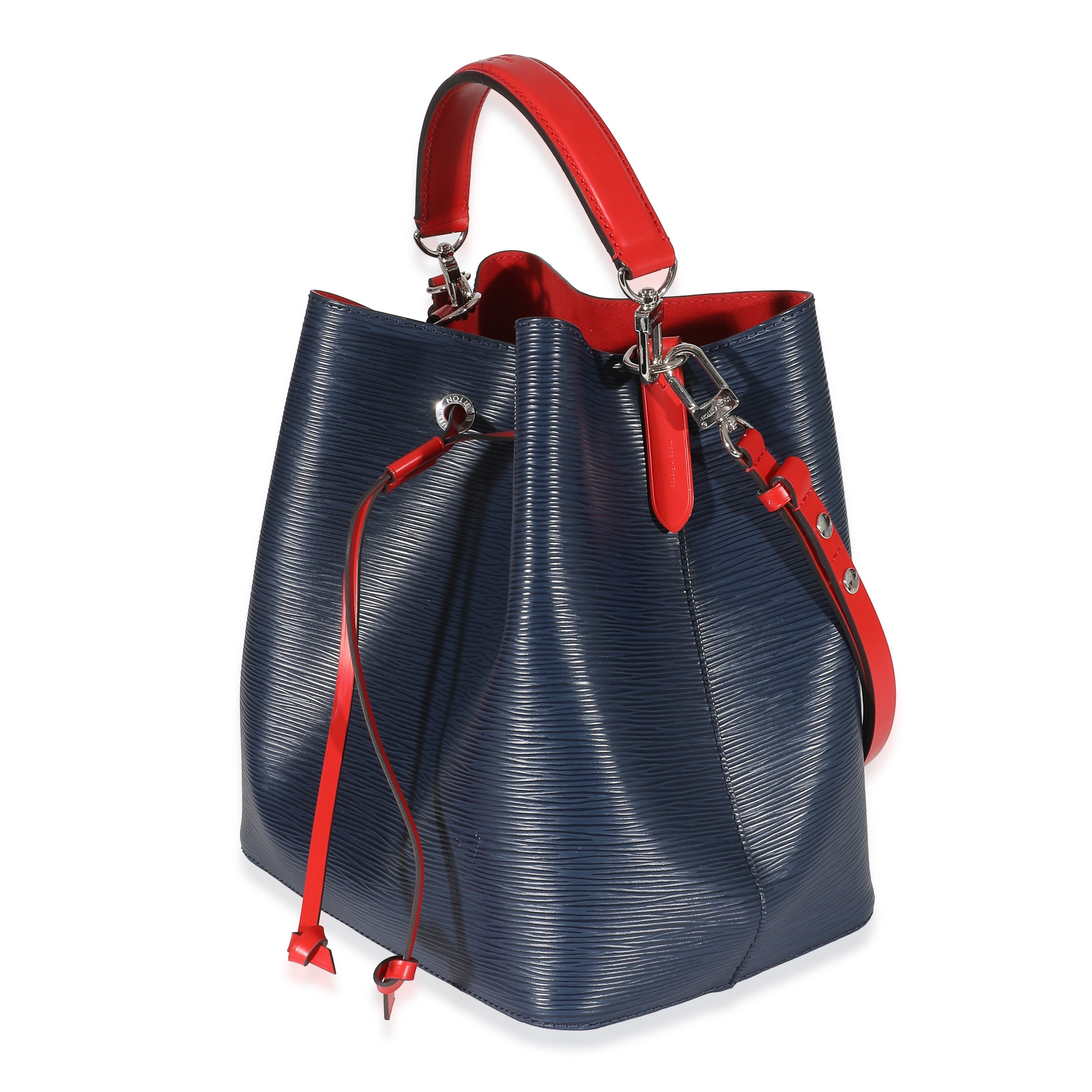 Louis Vuitton Louis Vuitton Coquelicot Indigo Epi NéoNoé MM