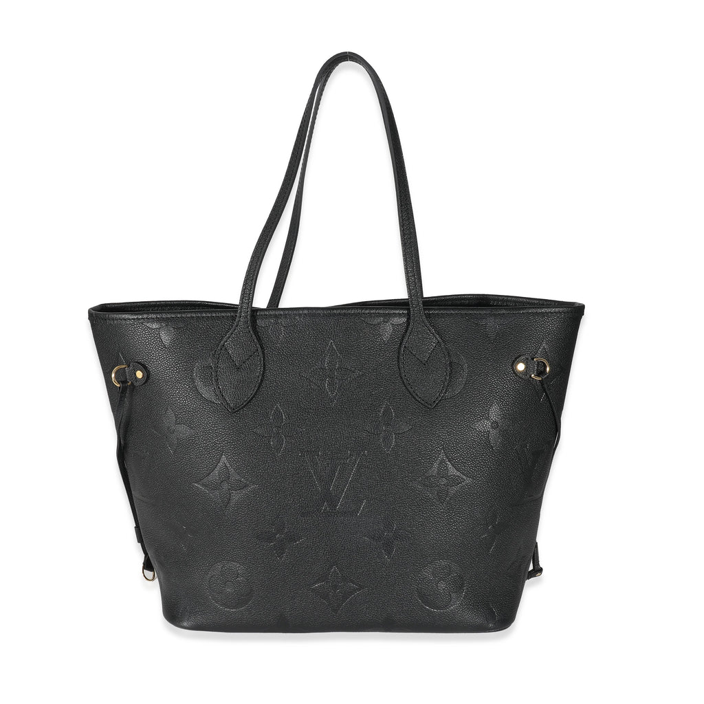 Louis Vuitton Louis Vuitton Black Empreinte Neverfull MM