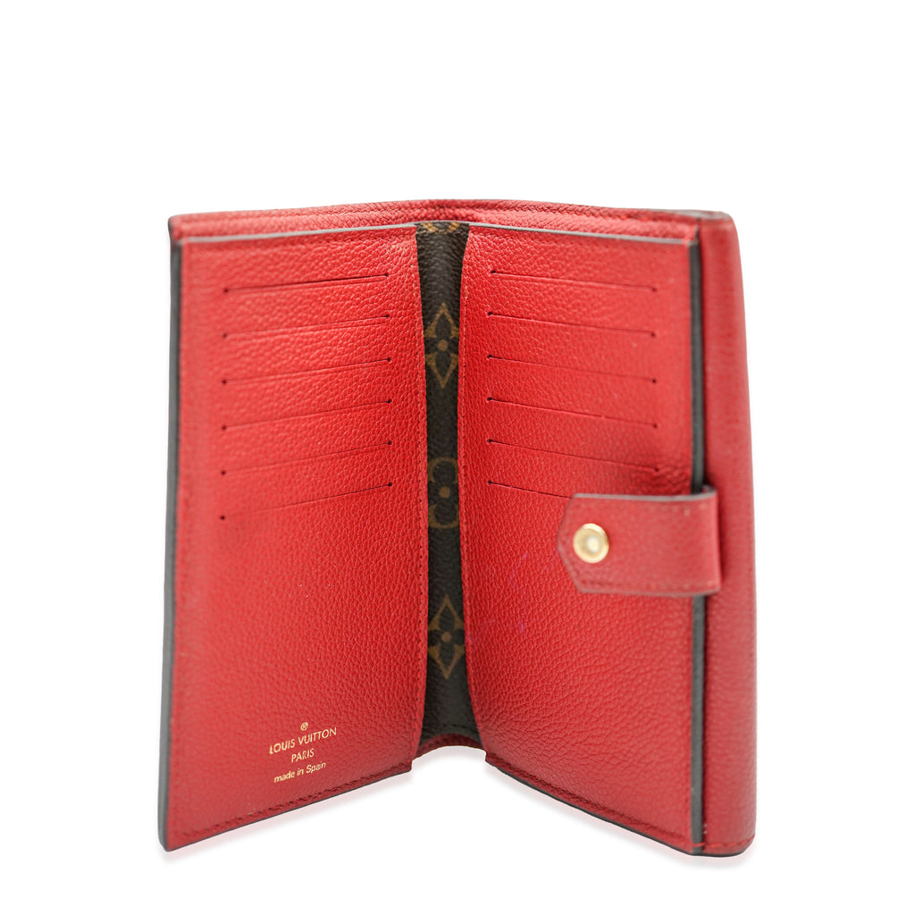 Louis Vuitton Cerise Monogram Canvas Pallas Compact Wallet